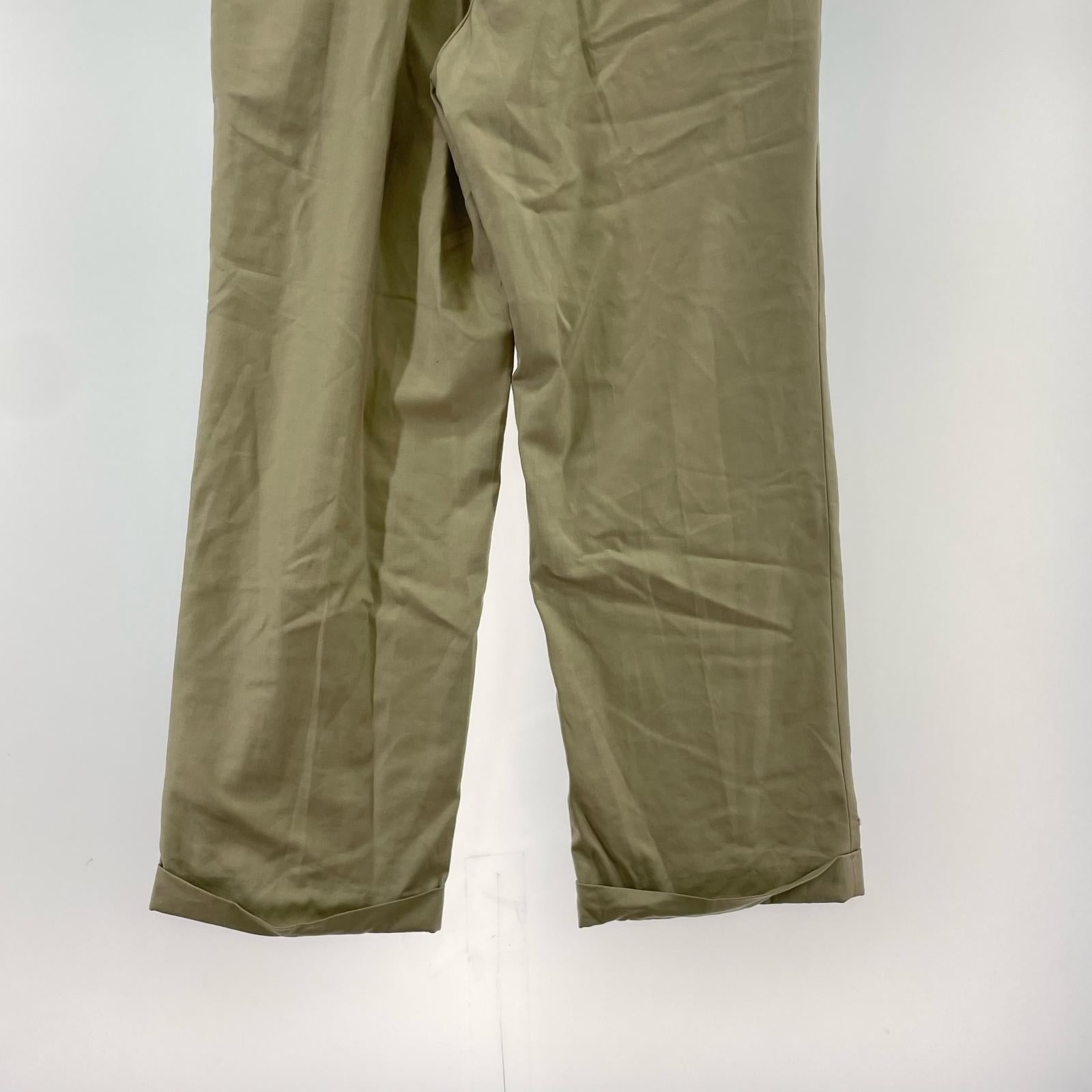 パンツ 90s CHAPS カシミヤ混 ベージュ (実寸36) ベージュ