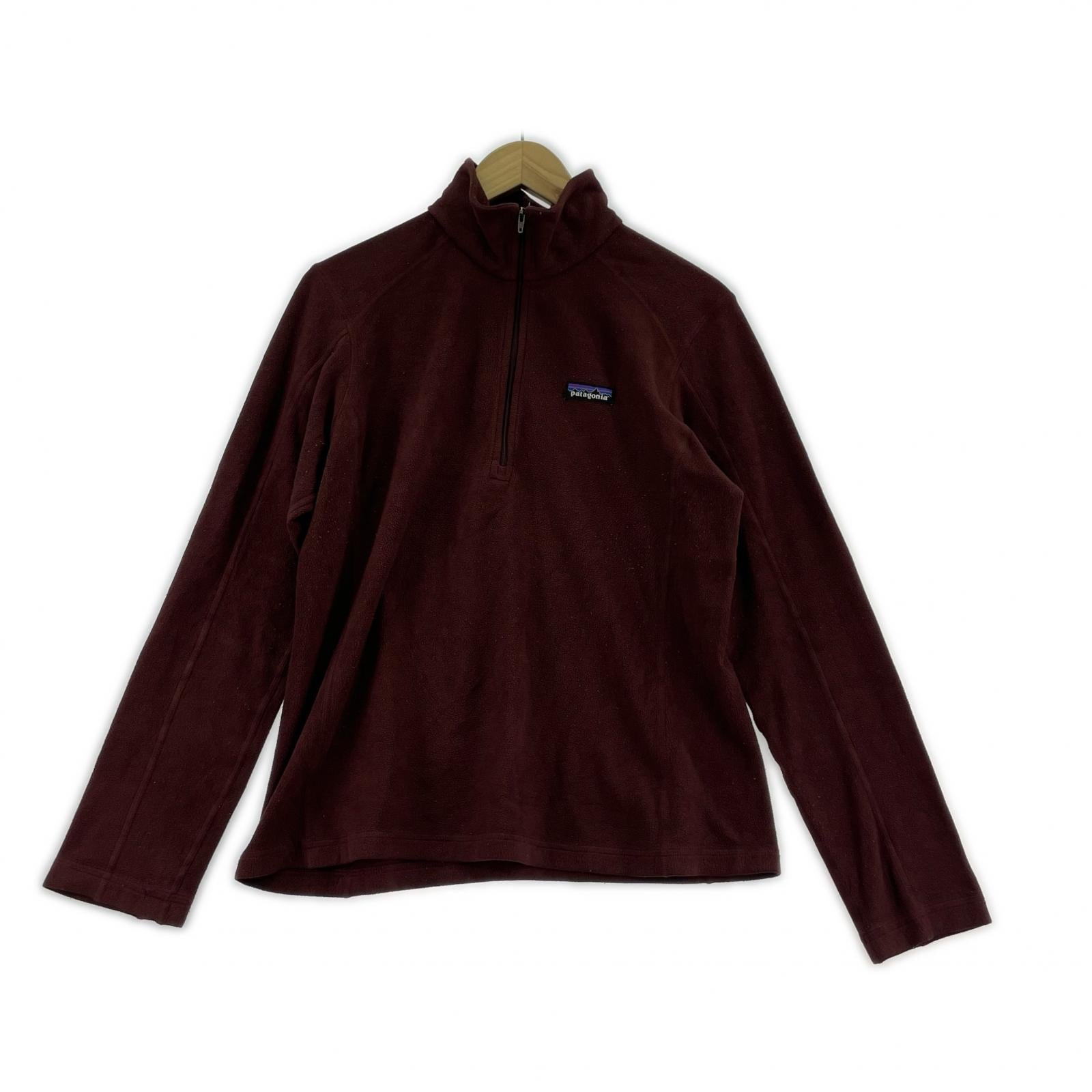 ジャケット フリース ハーフジップ ワインレッド(M) M ワインレッド