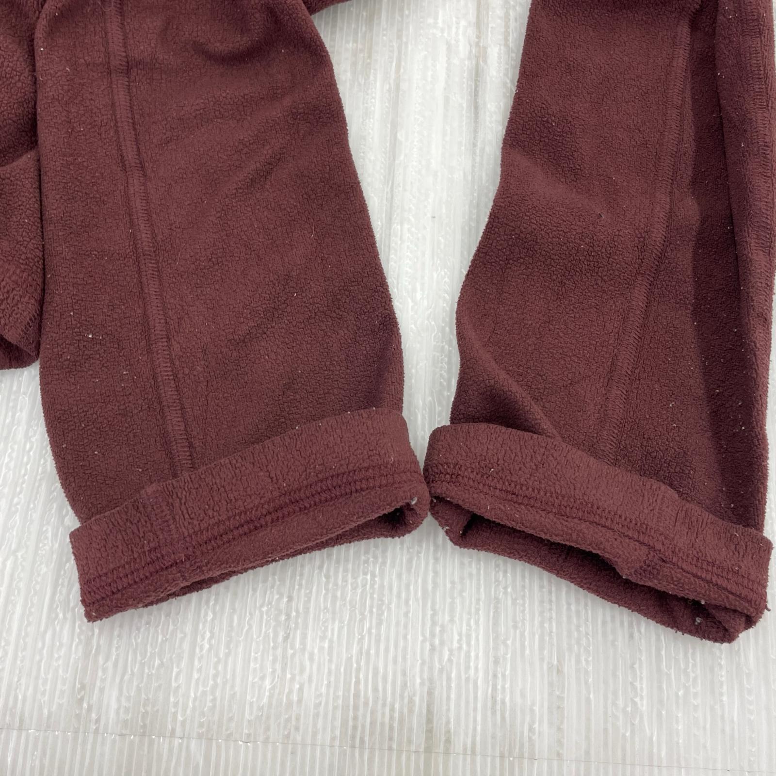 ジャケット フリース ハーフジップ ワインレッド(M) M ワインレッド