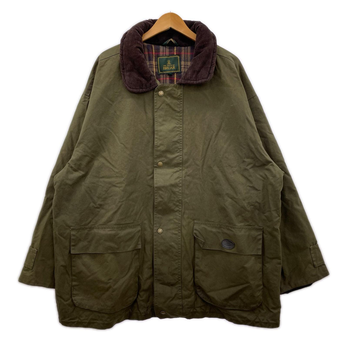 ジャケット THE HOUSE OF BRUAR オイルドジャケット GRN XL グリーン
