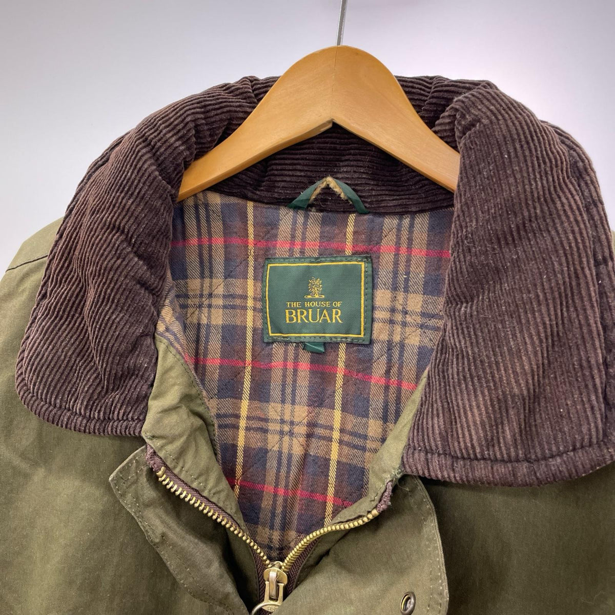 ジャケット THE HOUSE OF BRUAR オイルドジャケット GRN XL グリーン