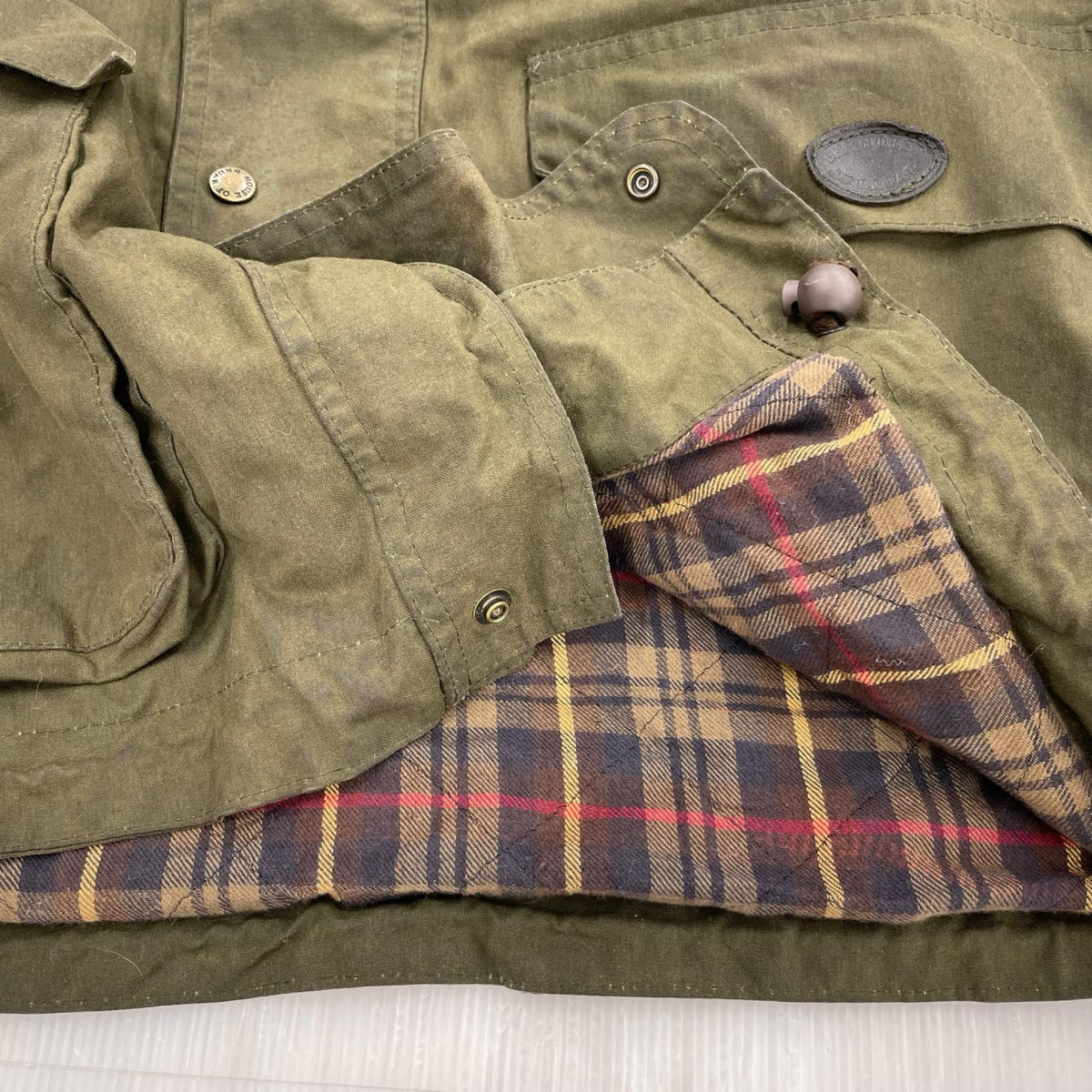 ジャケット THE HOUSE OF BRUAR オイルドジャケット GRN XL グリーン