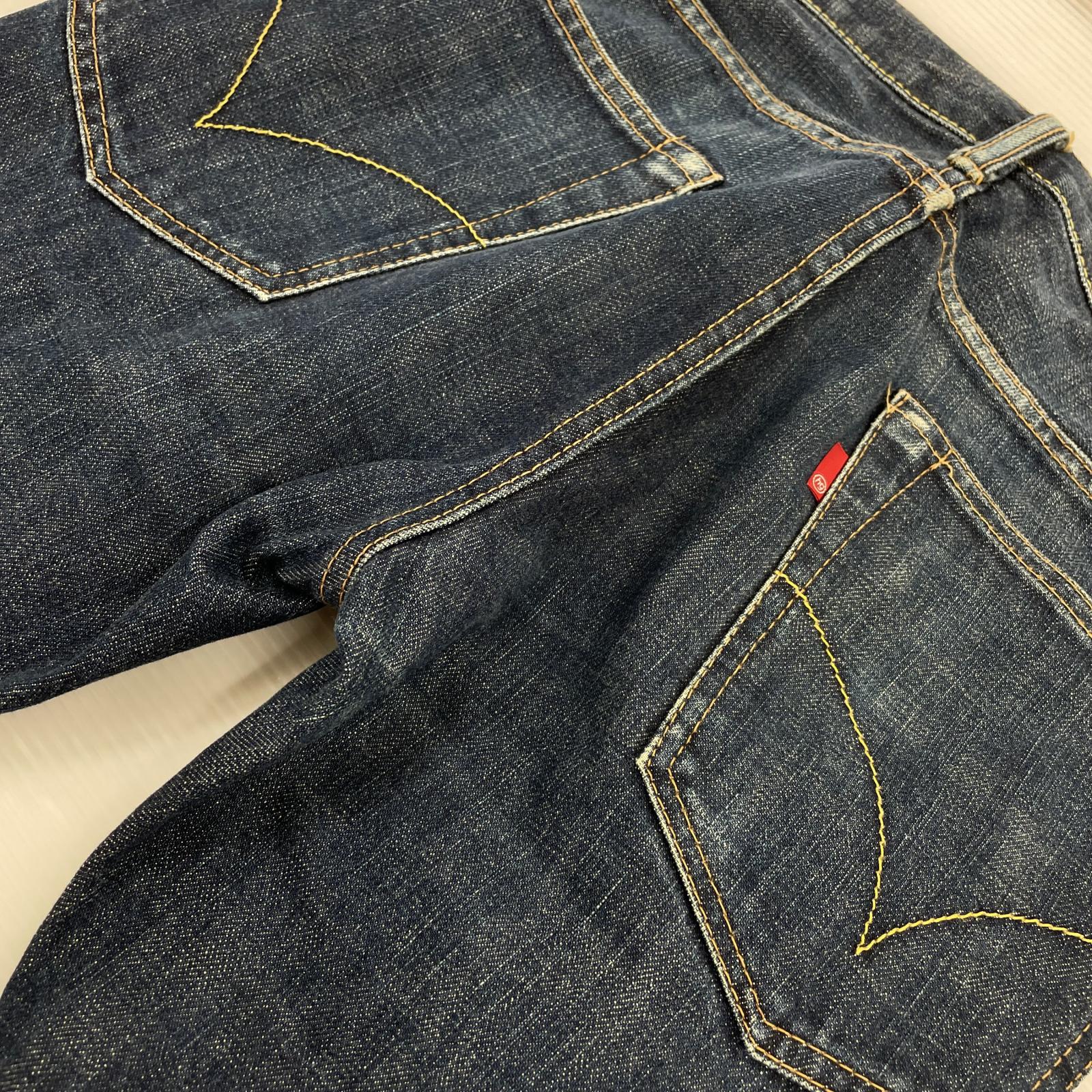 デニムパンツ コットン ブーツカット 30