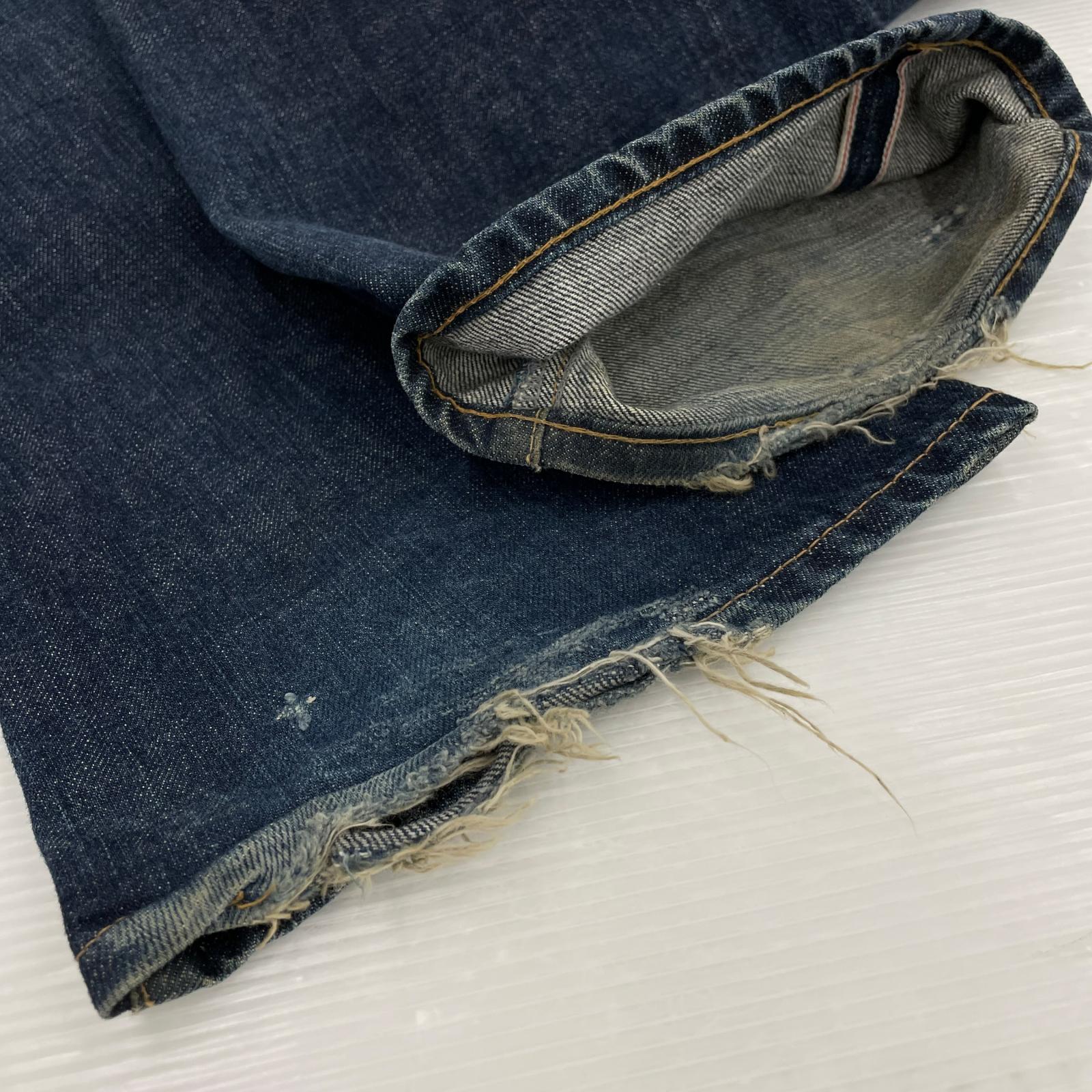 デニムパンツ コットン ブーツカット 30