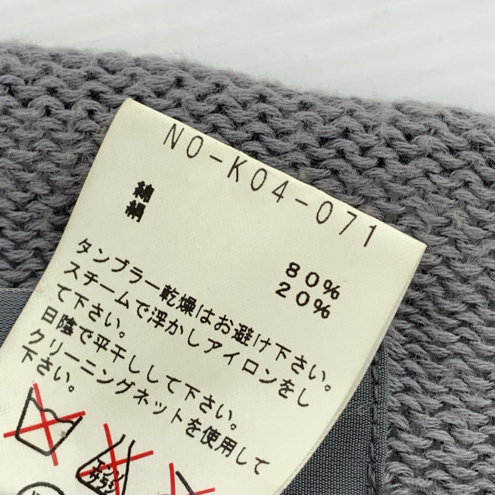 カーディガン +NOIR 2011ss グレー (2) 2 グレー