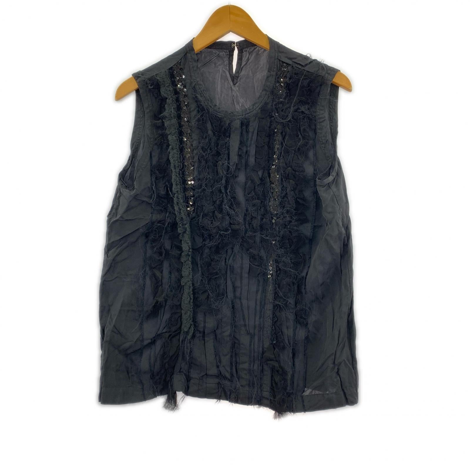 タンクトップ 2006aw スパンコール ブラック (M) M ブラック