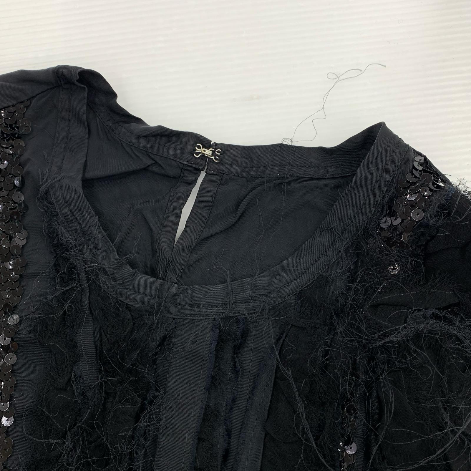 タンクトップ 2006aw スパンコール ブラック (M) M ブラック