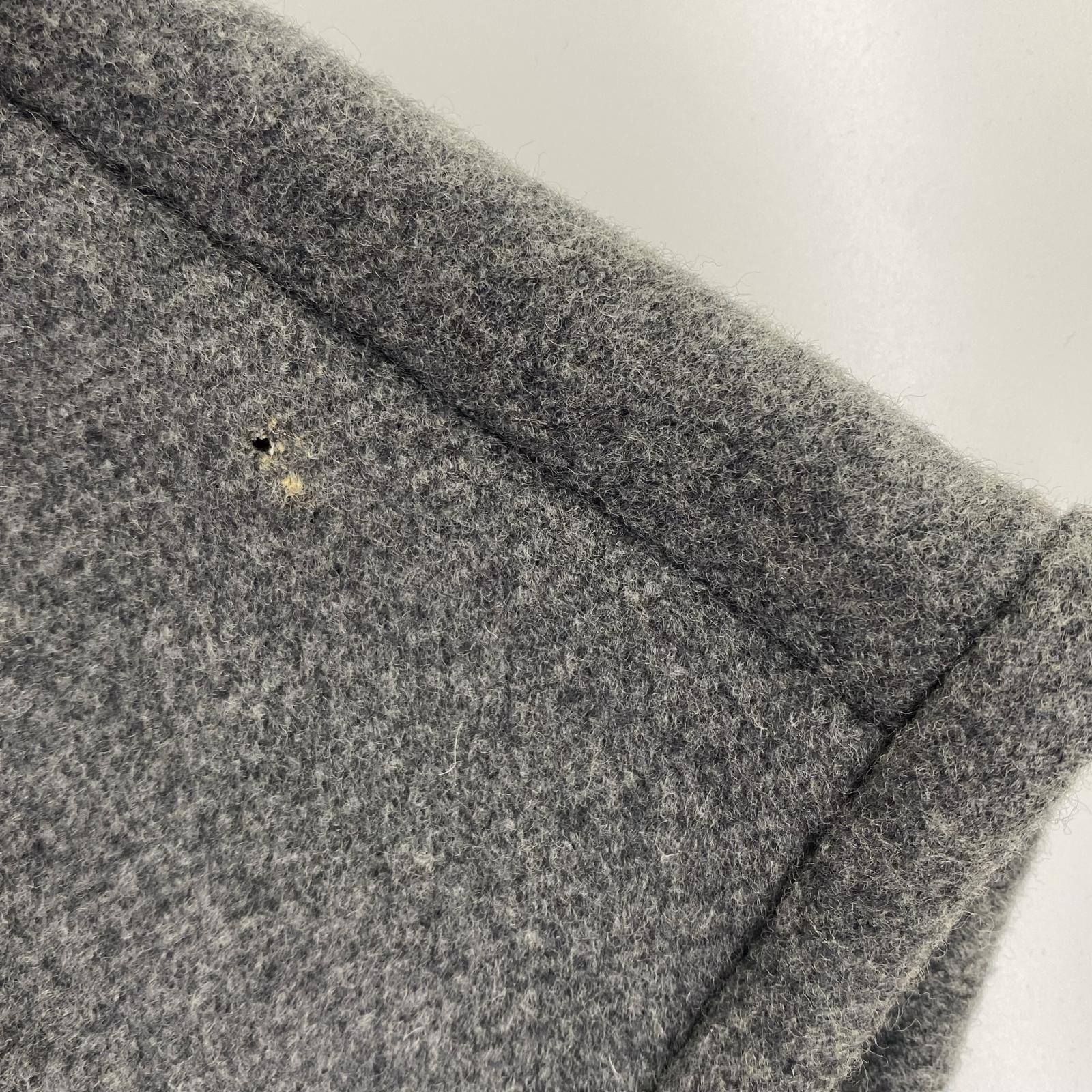ジャケット ジップアップ ポンチョ グレー (40) グレー