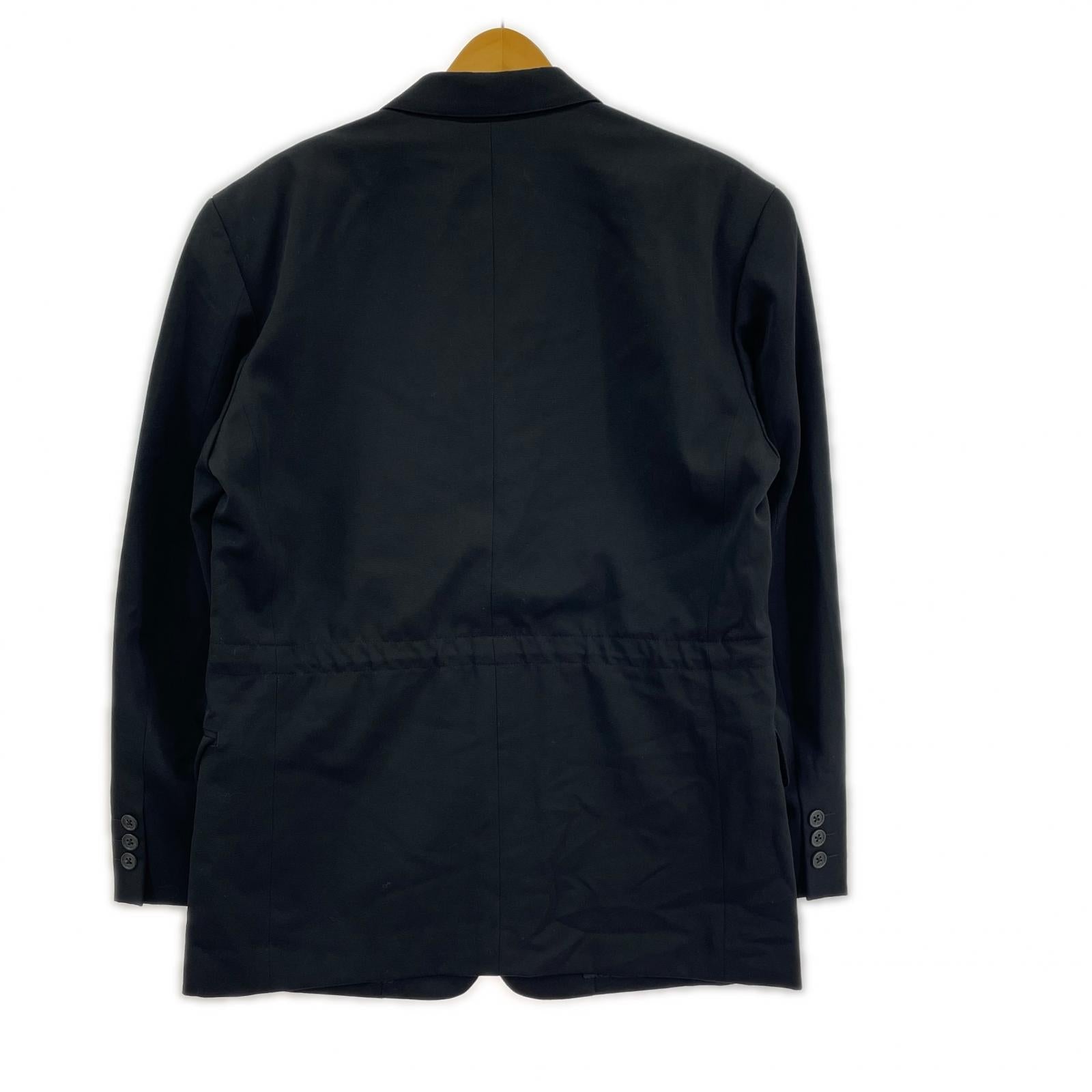 ジャケット Y’s for men LQ ウールギャバテーラードジャケット M 黒 M ブラック
