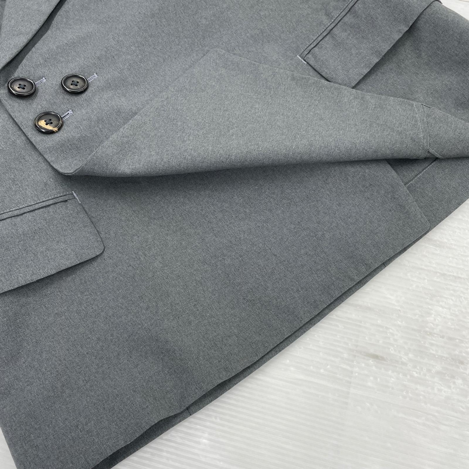 ジャケット Y’s for men LQ デザインボタンセットアップ グレー グレー