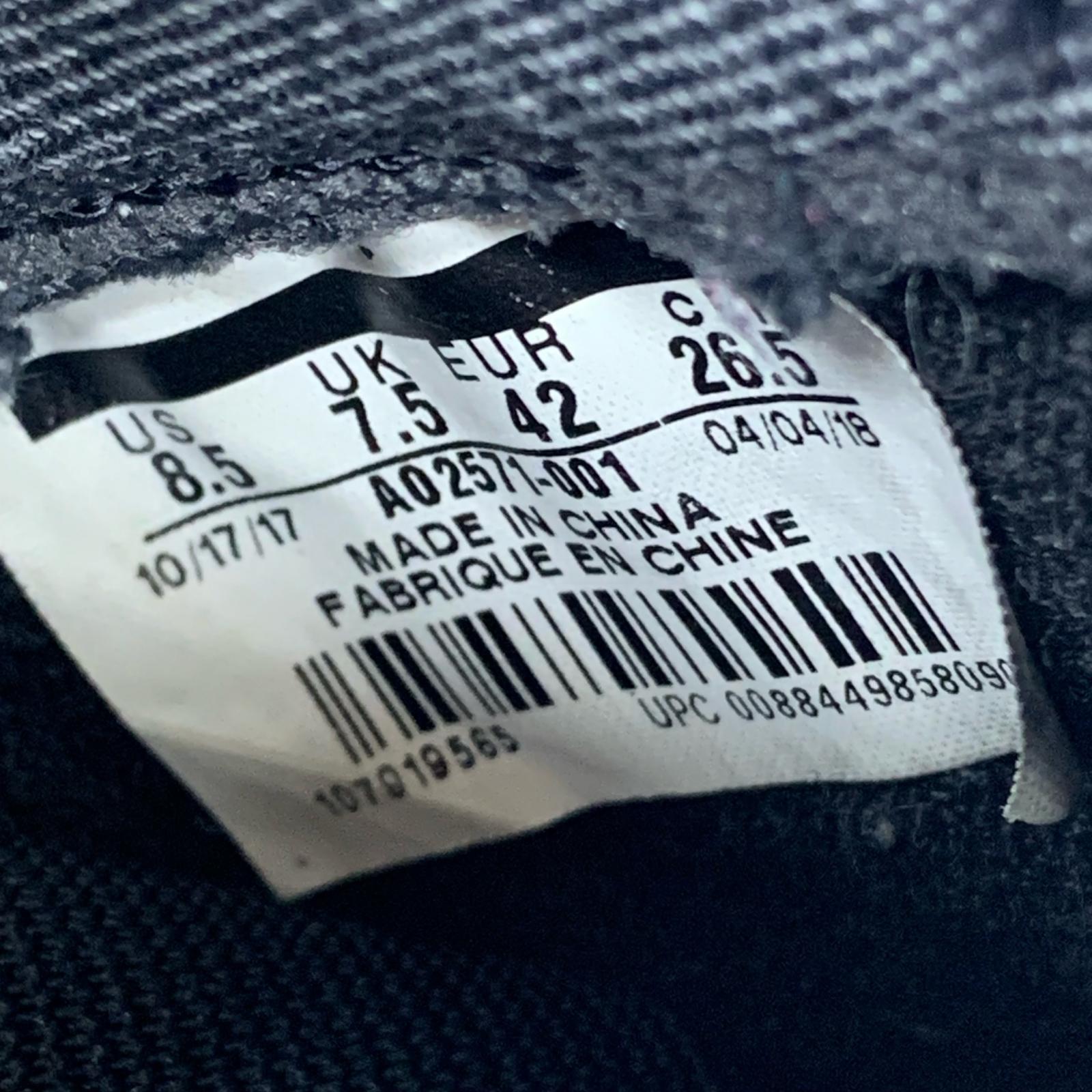 スニーカー Levi's Air Jordan 4 Black Denim 26.5cm 26.5cm (US8 1/2 UK8 EU43) ブラック