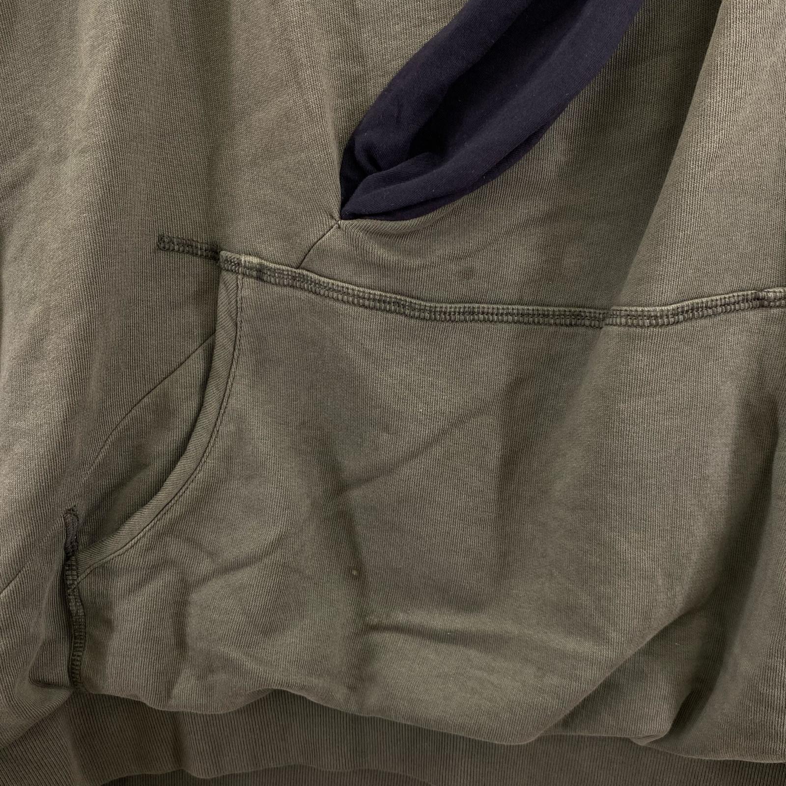 パーカー KUSIKOHC ORIGAMI HOODIE オリガミフーディ M オリーブ M