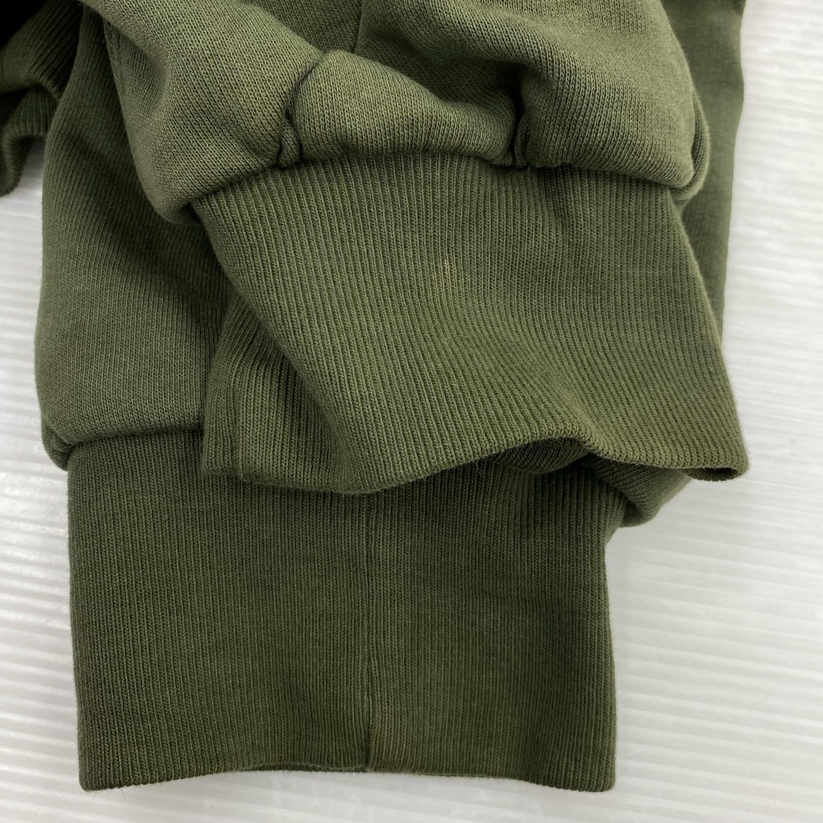 パーカー KUSIKOHC ORIGAMI HOODIE オリガミフーディ M オリーブ M