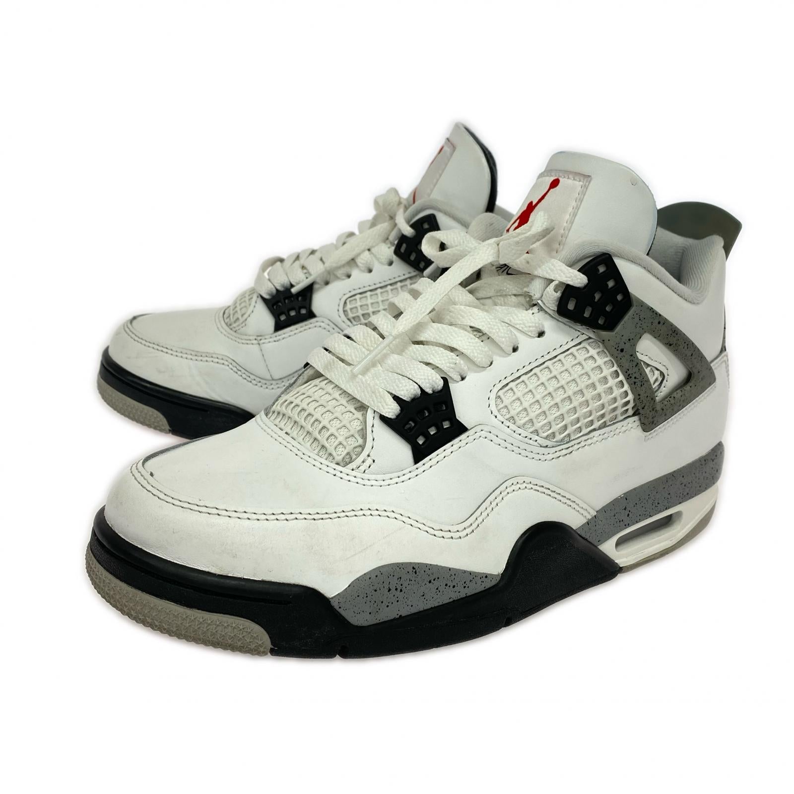 スニーカー Air Jordan 4 Retro(27.5) 27.5cm (US9 1/2 UK9 EU45) ホワイト