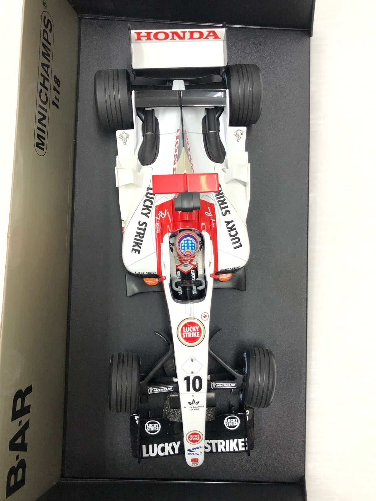 1/18 B.A.R HONDA 006 T.SATO MINICHAMPS スケールカー