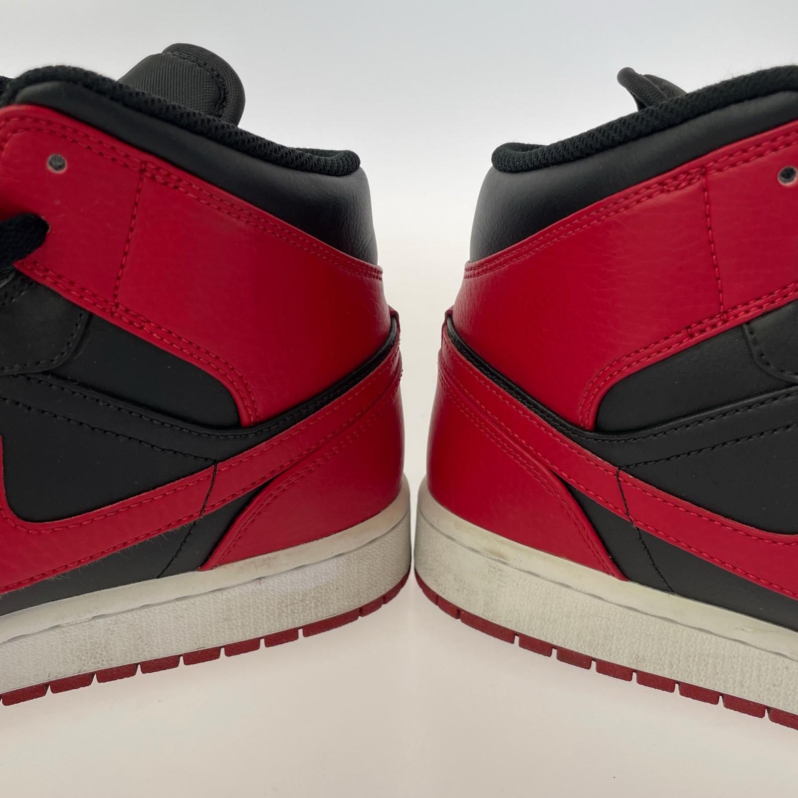 スニーカー 554724-074 AIR JORDAN 1 MID BRED(28) 28cm (US10 UK9 1/2 EU46)