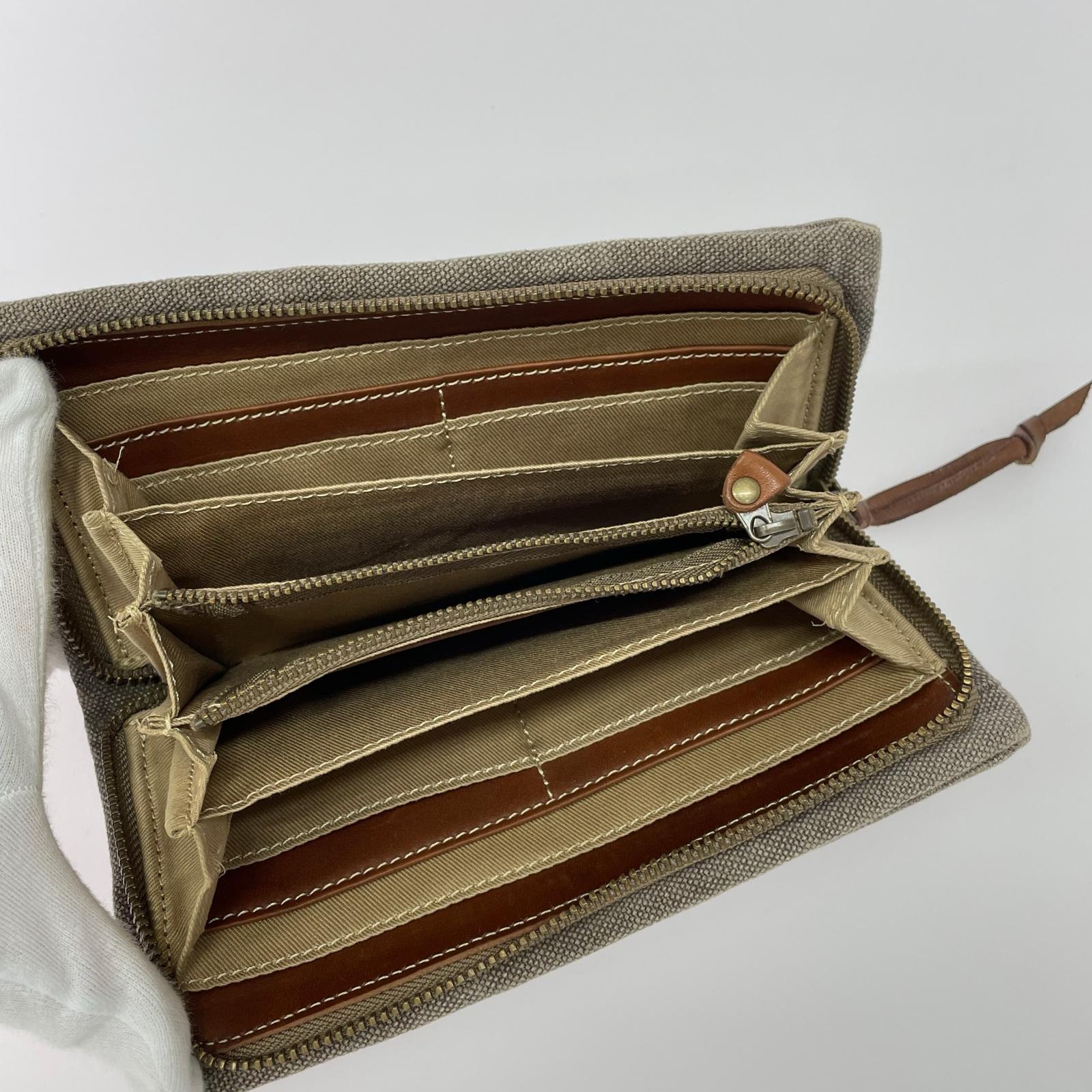 長財布 豊岡財布 feed bag グレー