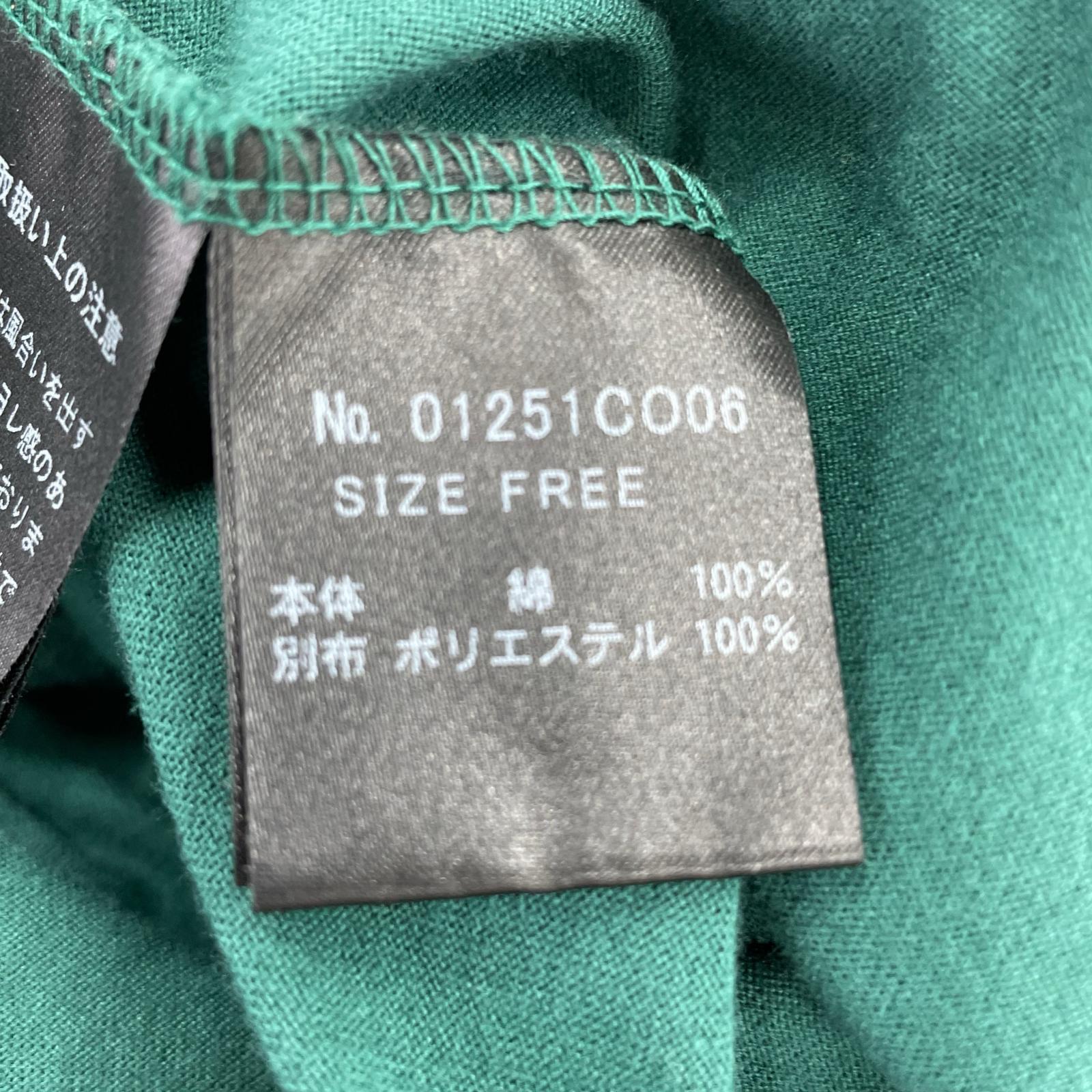 ワンピース SLICK IT ワンピース(F)緑 グリーン