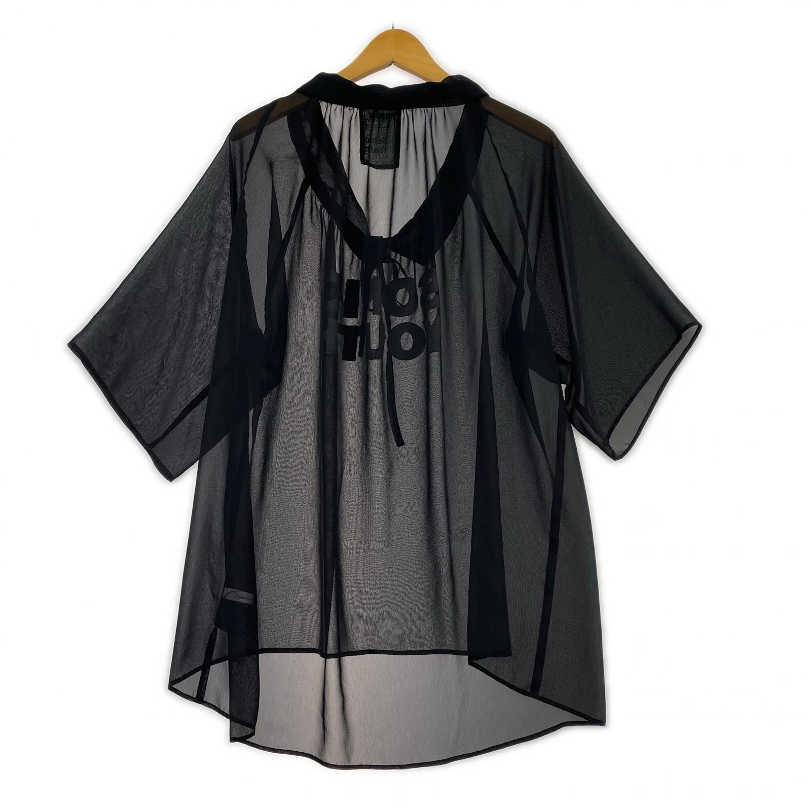 半袖Tシャツ SONIC YOUTH HERE WHEREブラウス(F)黒 フリー ブラック