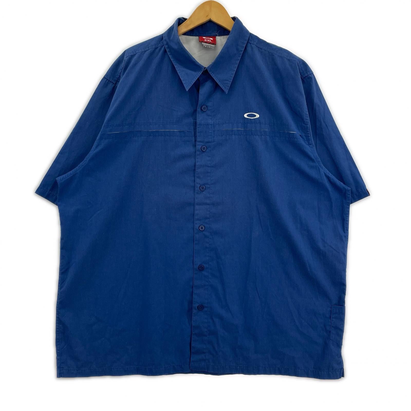 半袖シャツ 90s blu/XXL ブルー