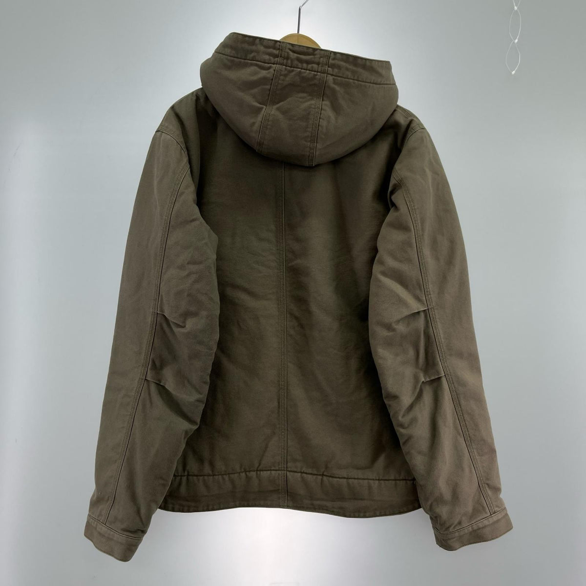 ジャケット ラインドキャンバスフーディ KHK S