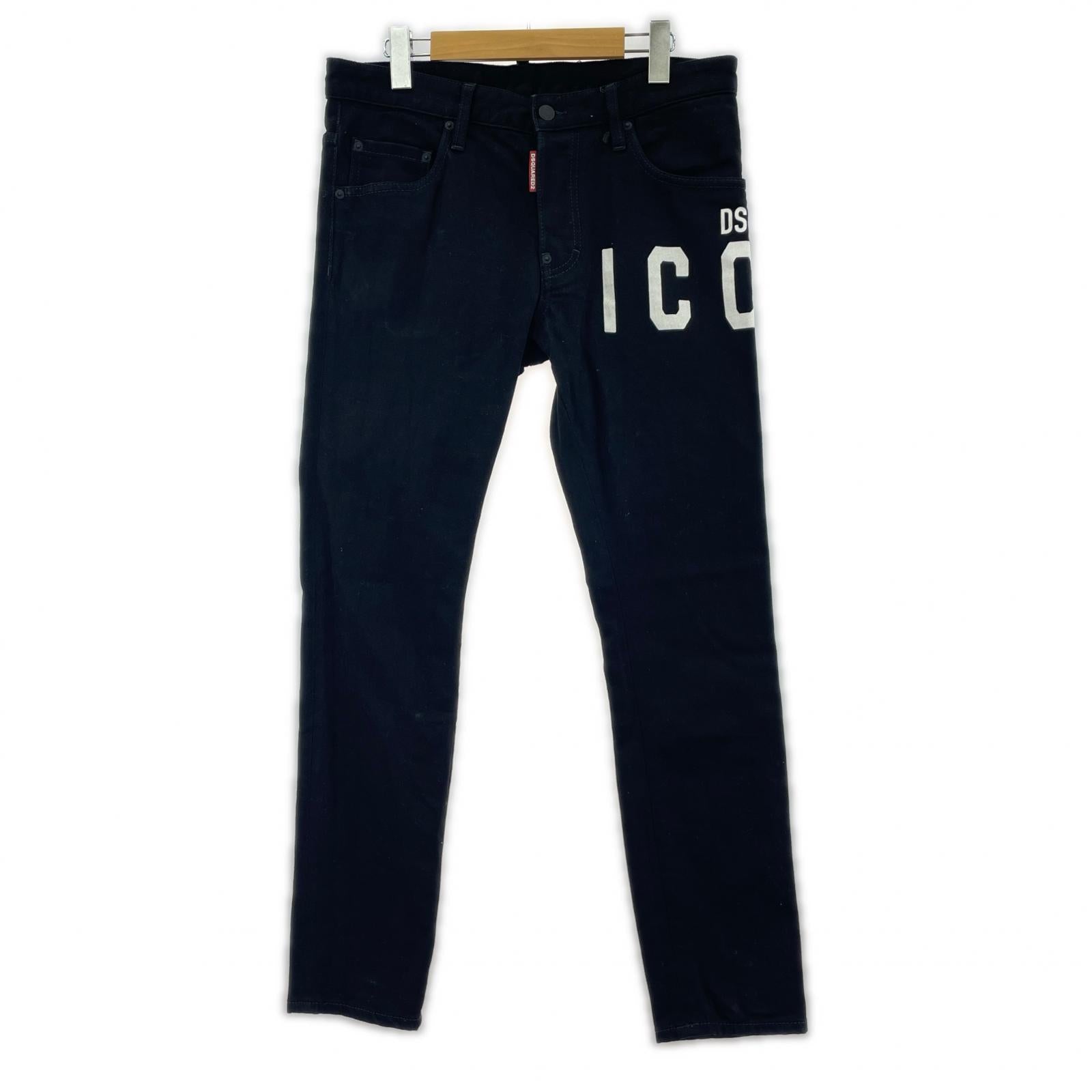 パンツ BE ICON BLACK BULL SKATER JEAN 黒 48 48 ブラック
