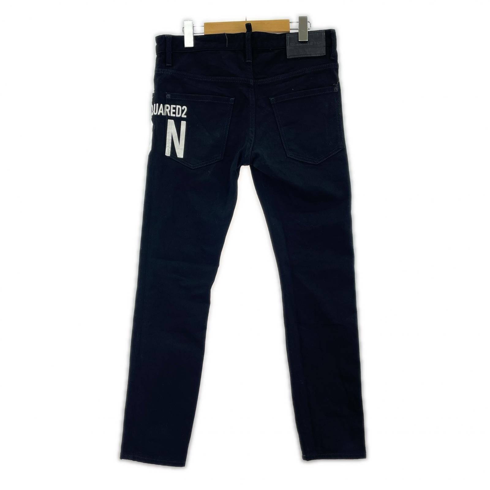 パンツ BE ICON BLACK BULL SKATER JEAN 黒 48 48 ブラック