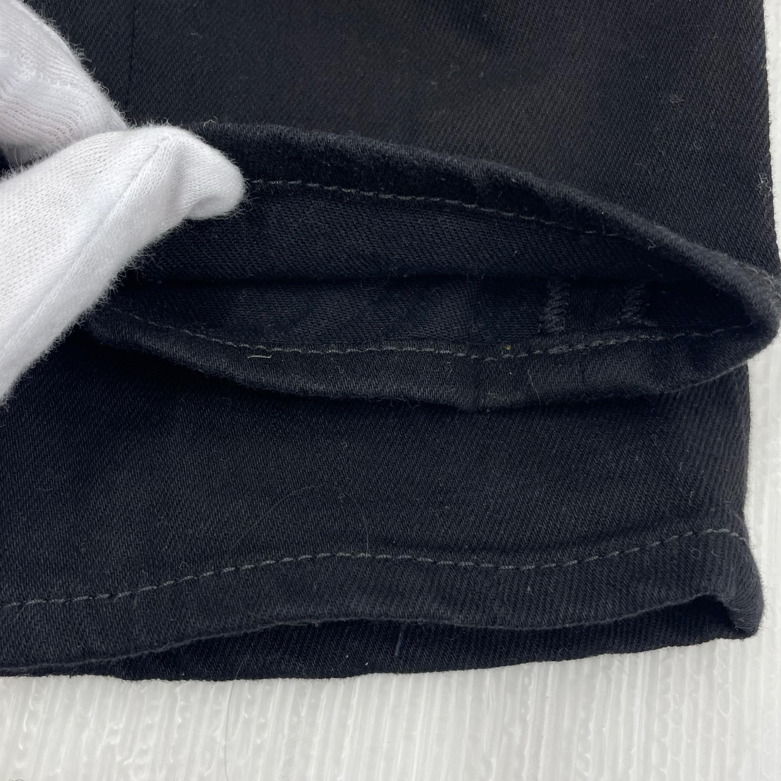 パンツ BE ICON BLACK BULL SKATER JEAN 黒 48 48 ブラック