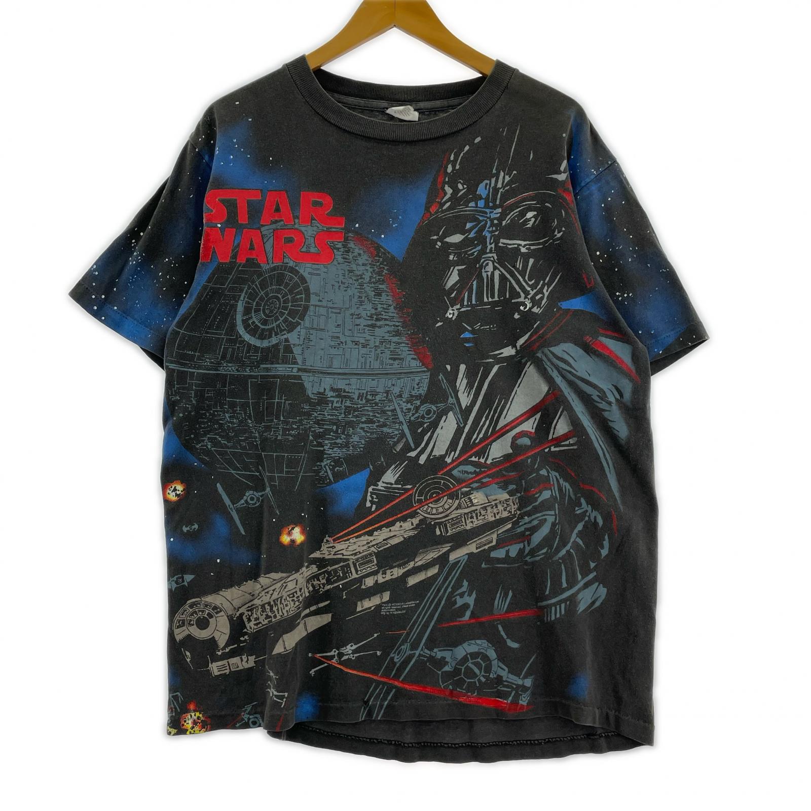 半袖Tシャツ 90s STAR WARS L ブラック