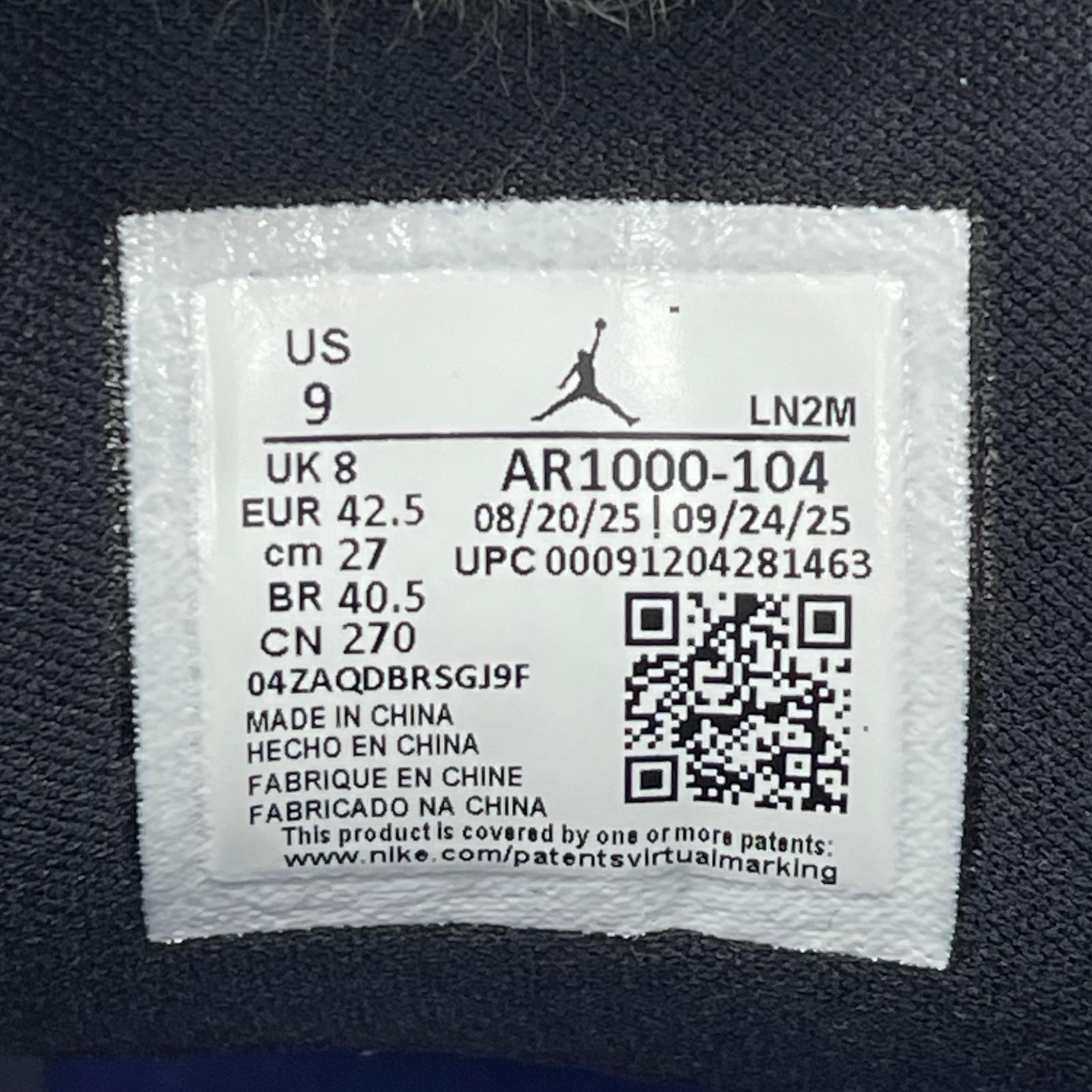 スニーカー Jordan AR1000-104 スニーカー US 9 27cm 27cm (US9 UK8 1/2 EU44)