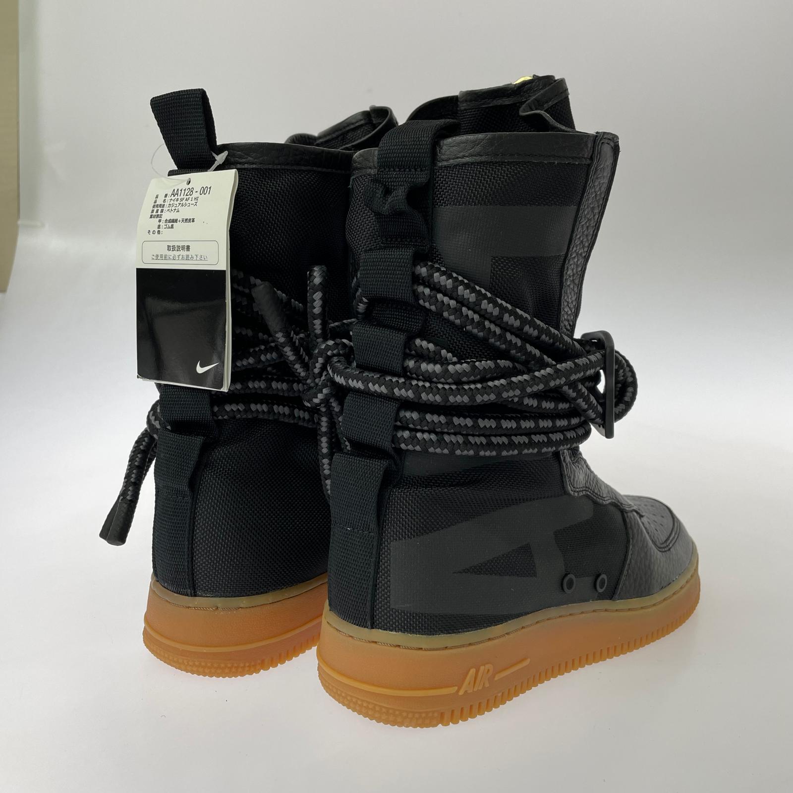 スニーカー NIKE AA1128-001 SFエアフォース1 26.5cm 26.5cm (US8 1/2 UK8 EU43) ブラック
