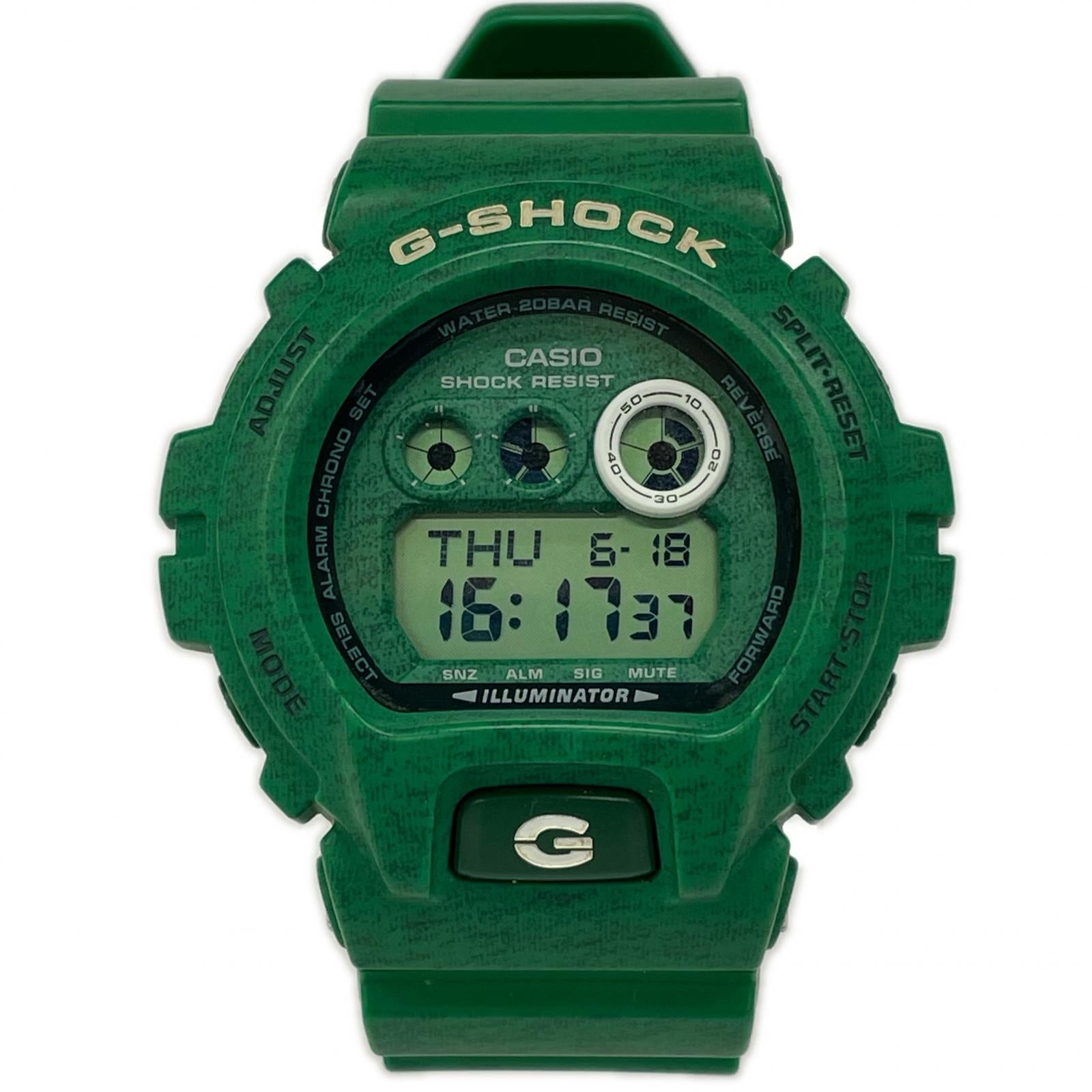 腕時計 G-SHOCK GD-X6900HT-3JF ヘザードカラー 緑 グリーン