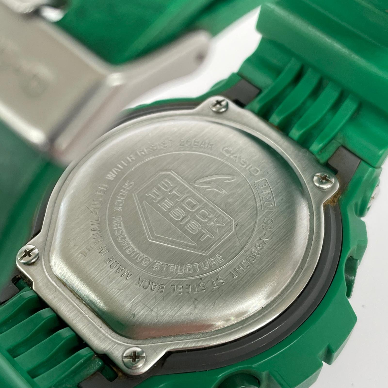 腕時計 G-SHOCK GD-X6900HT-3JF ヘザードカラー 緑 グリーン