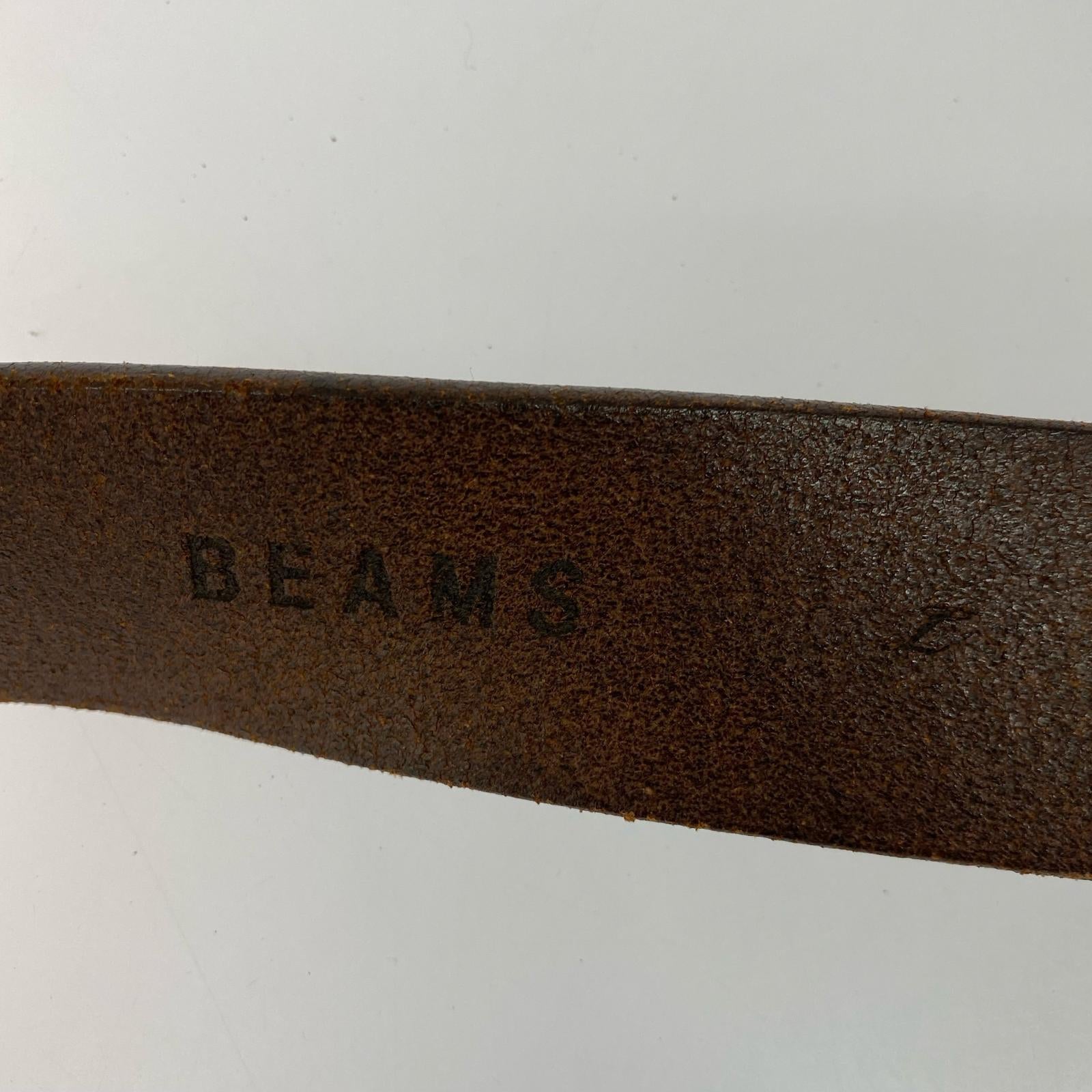 その他アクセサリー レザー ベルト 茶 ブラウン