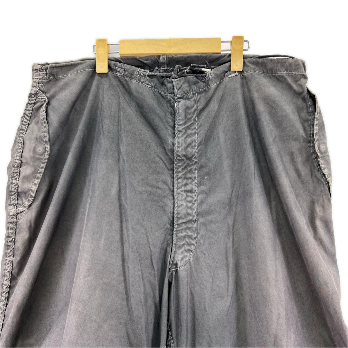 パンツ US ARMY 後染めスノーカモパンツ M グレー