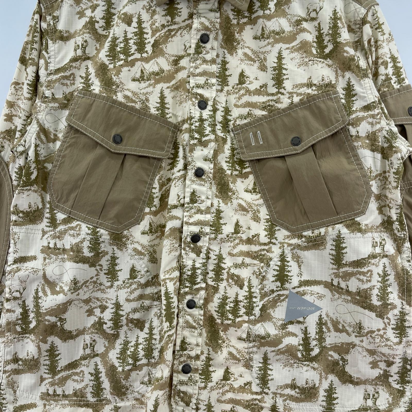 ジャケット 総柄