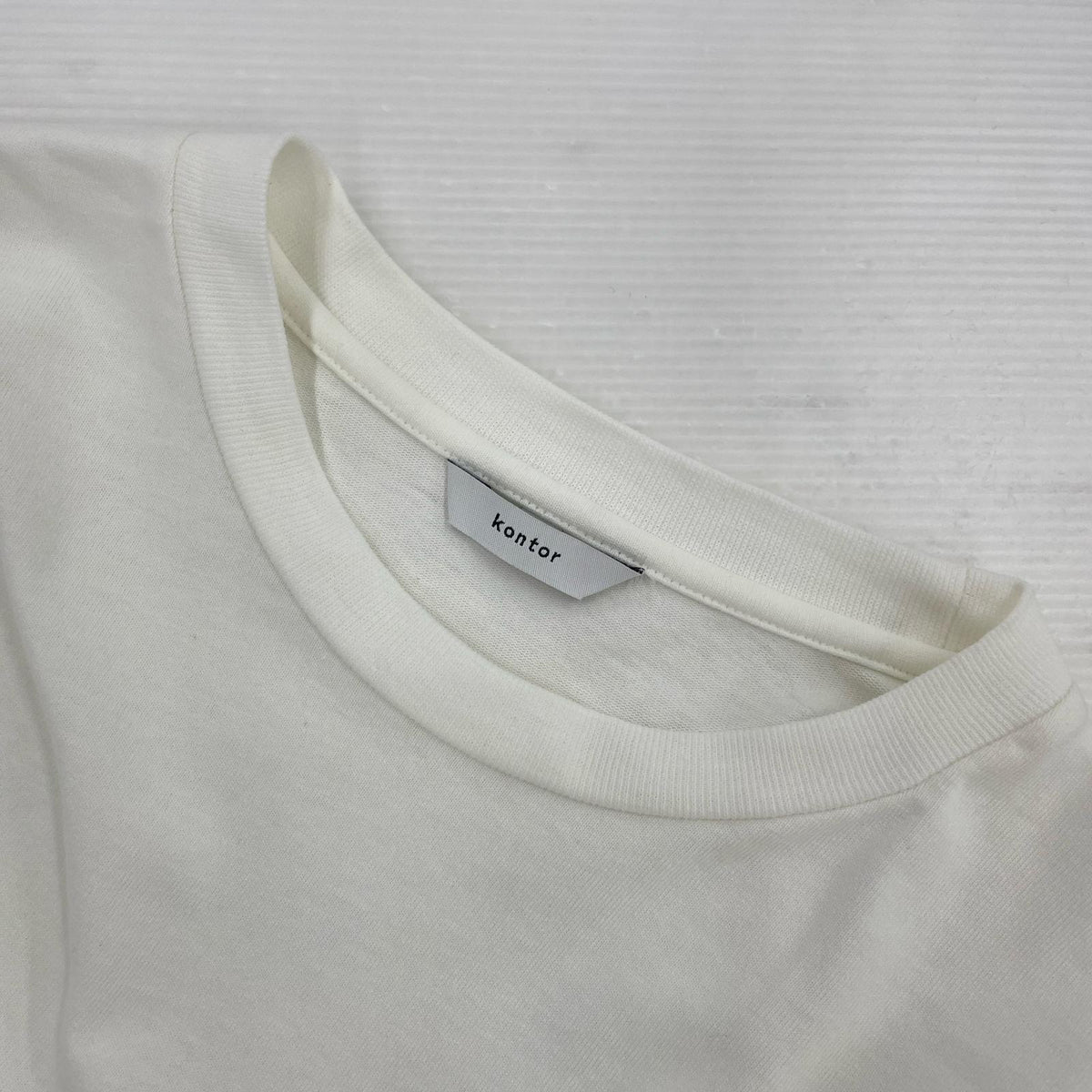 半袖Tシャツ kontor ドルマンスリーブTシャツ(3) 3 ホワイト