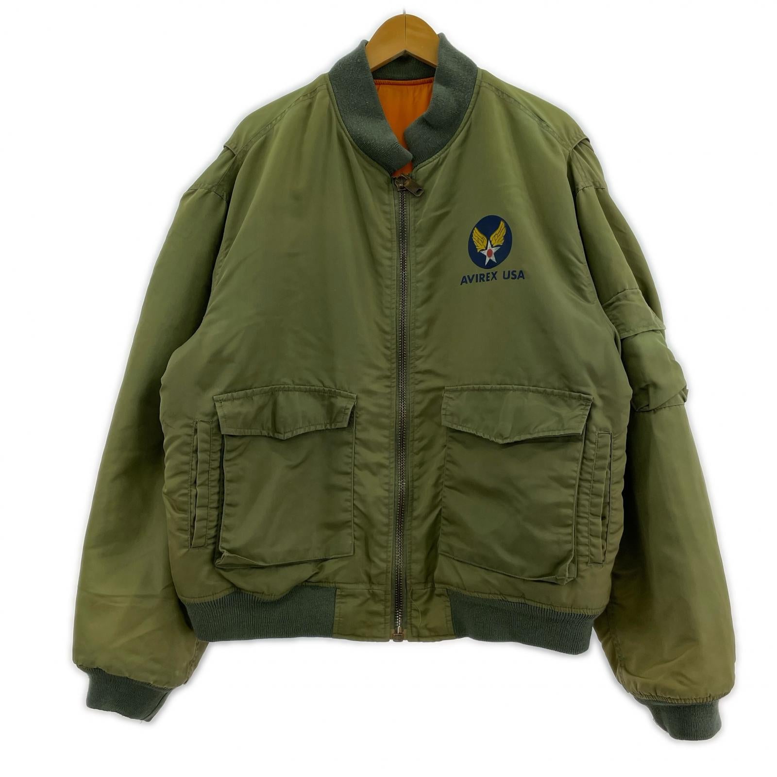 ジャケット フライトジャケット M グリーン