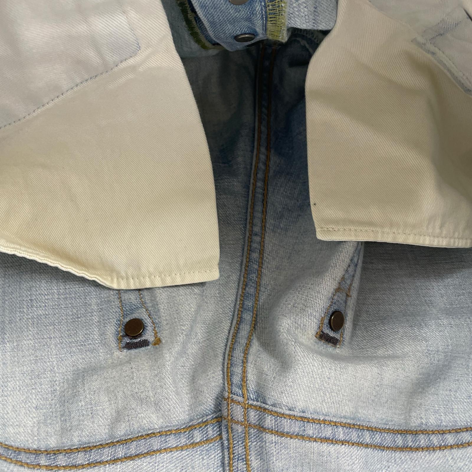 デニムパンツ 00s 55年復刻 赤耳 裾ジップ ブルー