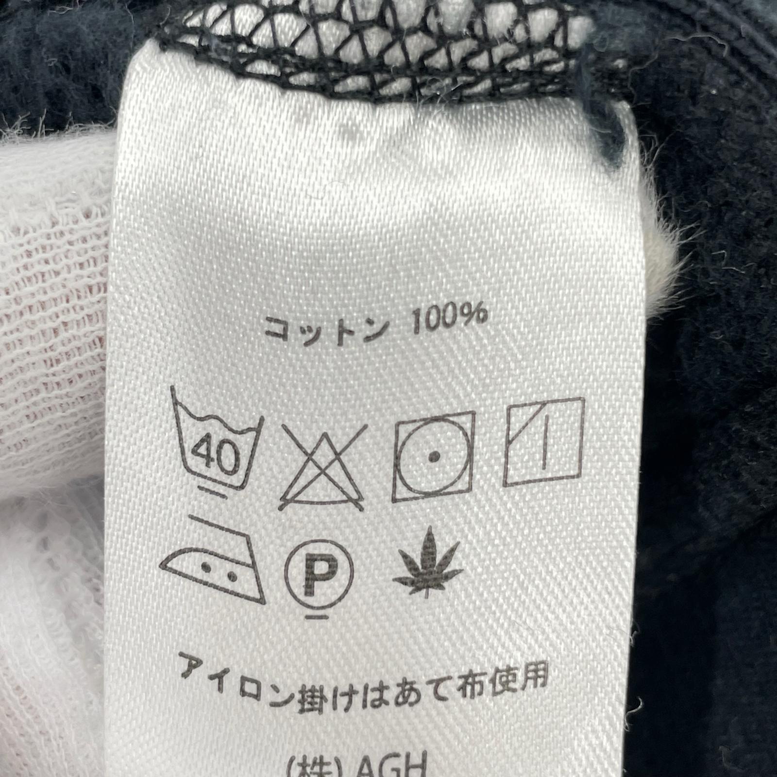 スウェット BUDSPOOL 舐達磨 BLUE IN BEATS ブラック