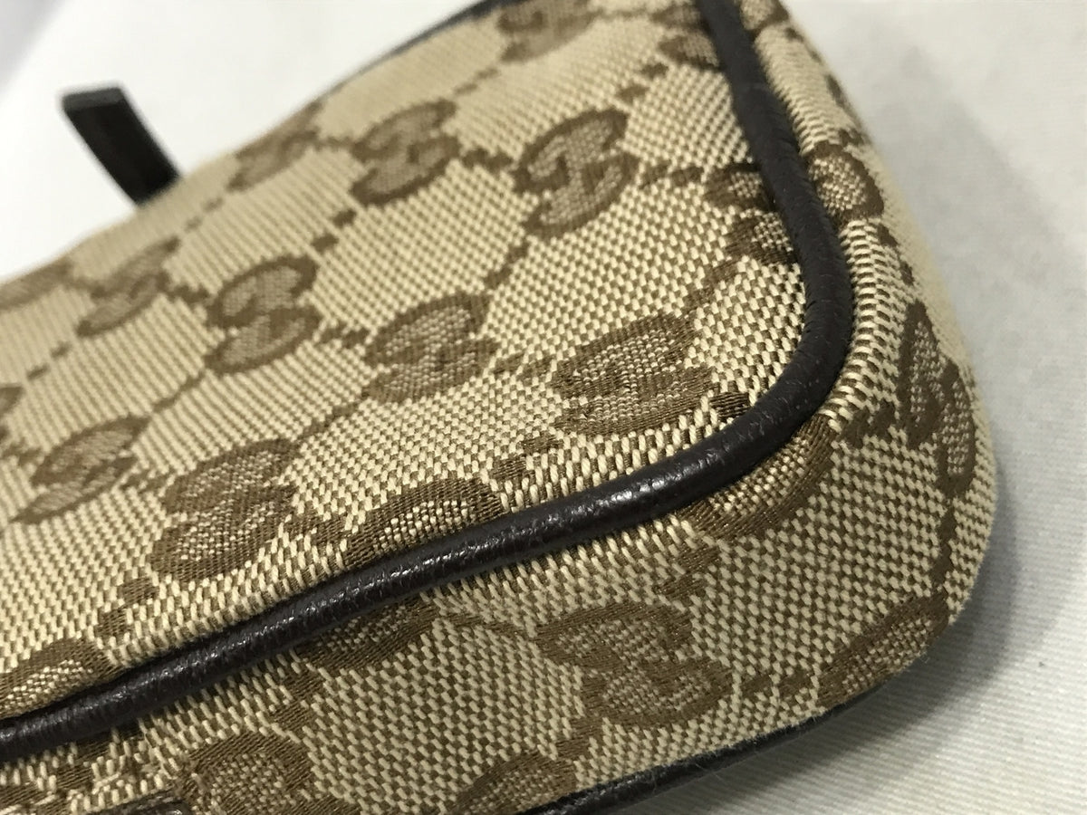 GUCCI GGキャンバス シガレットケース