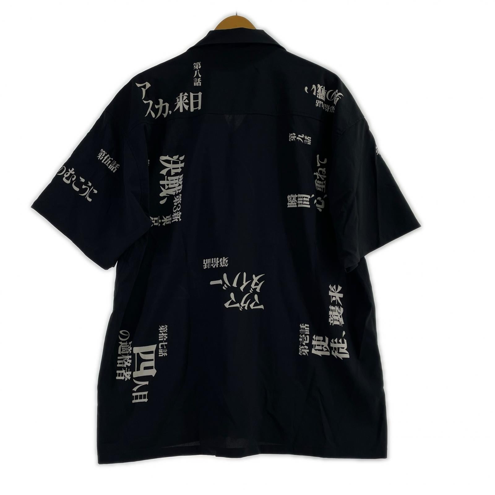 半袖シャツ X-girl×EVANGELION S/Sシャツ L L ブラック