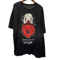 半袖Tシャツ 00s 千と千尋の神隠し スタジオジブリオフィシャル ムービーTシャツ2001年 4L ブラック