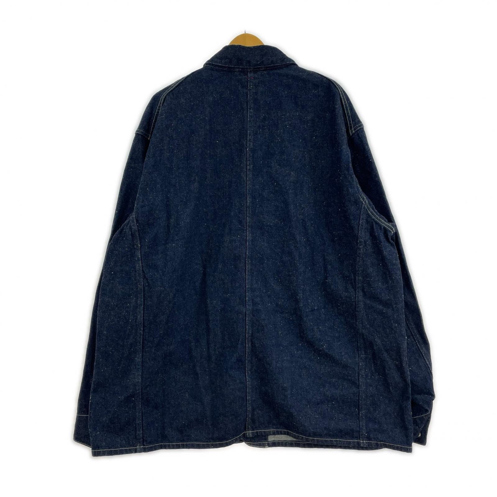 ジャケット HUMAN MADE 25SS DENIM COVERALL JACKET XXL インディゴ ブルー