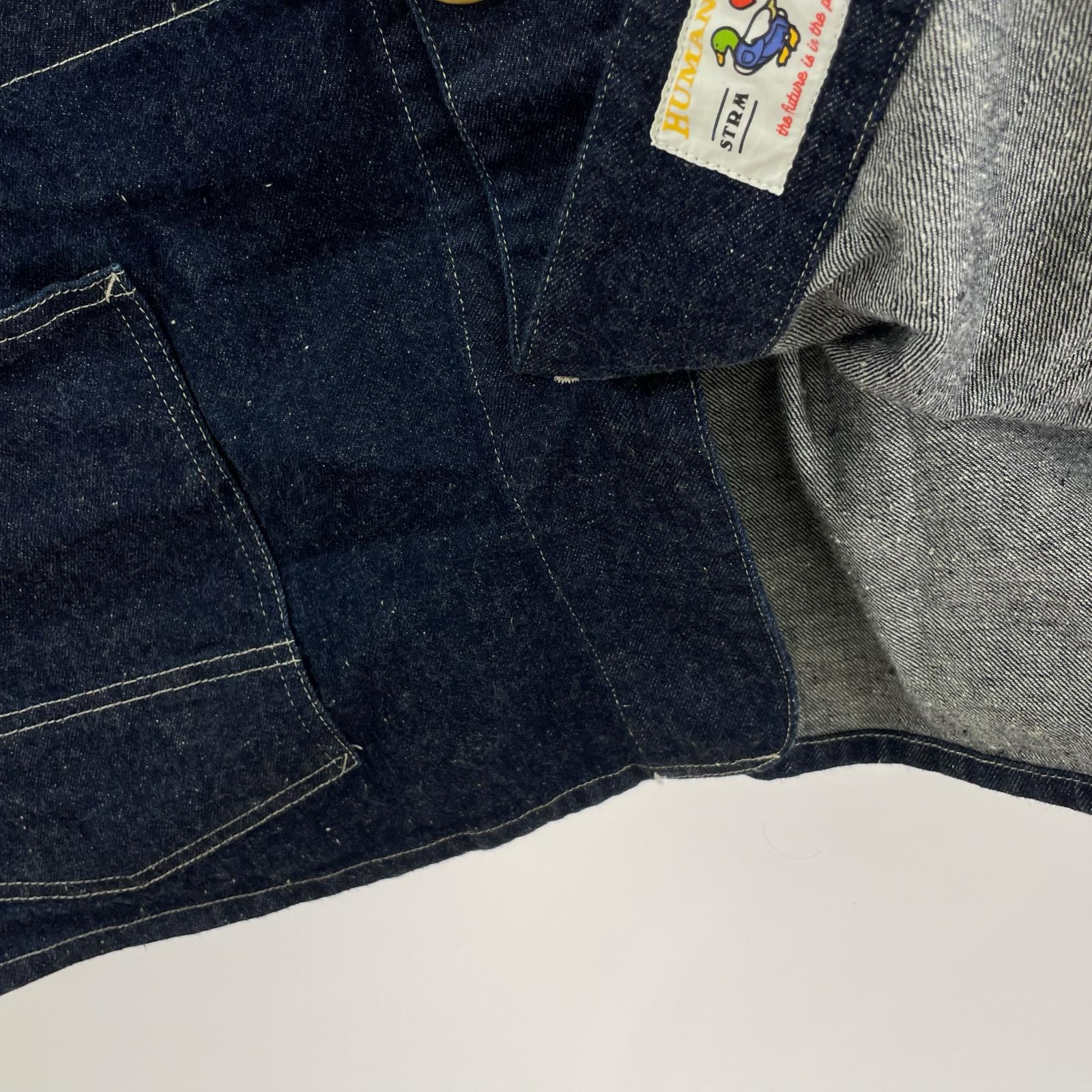 ジャケット HUMAN MADE 25SS DENIM COVERALL JACKET XXL インディゴ ブルー