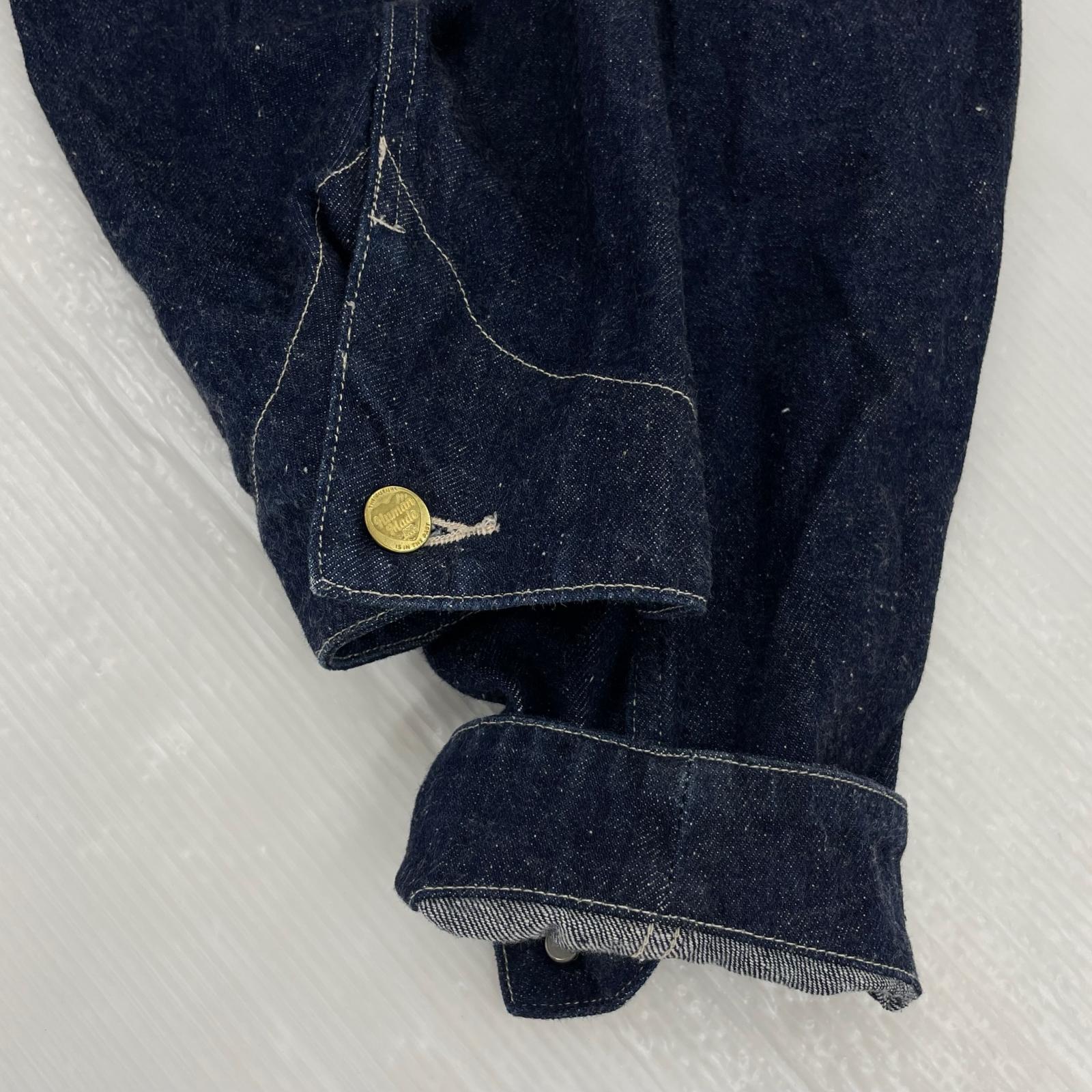 ジャケット HUMAN MADE 25SS DENIM COVERALL JACKET XXL インディゴ ブルー
