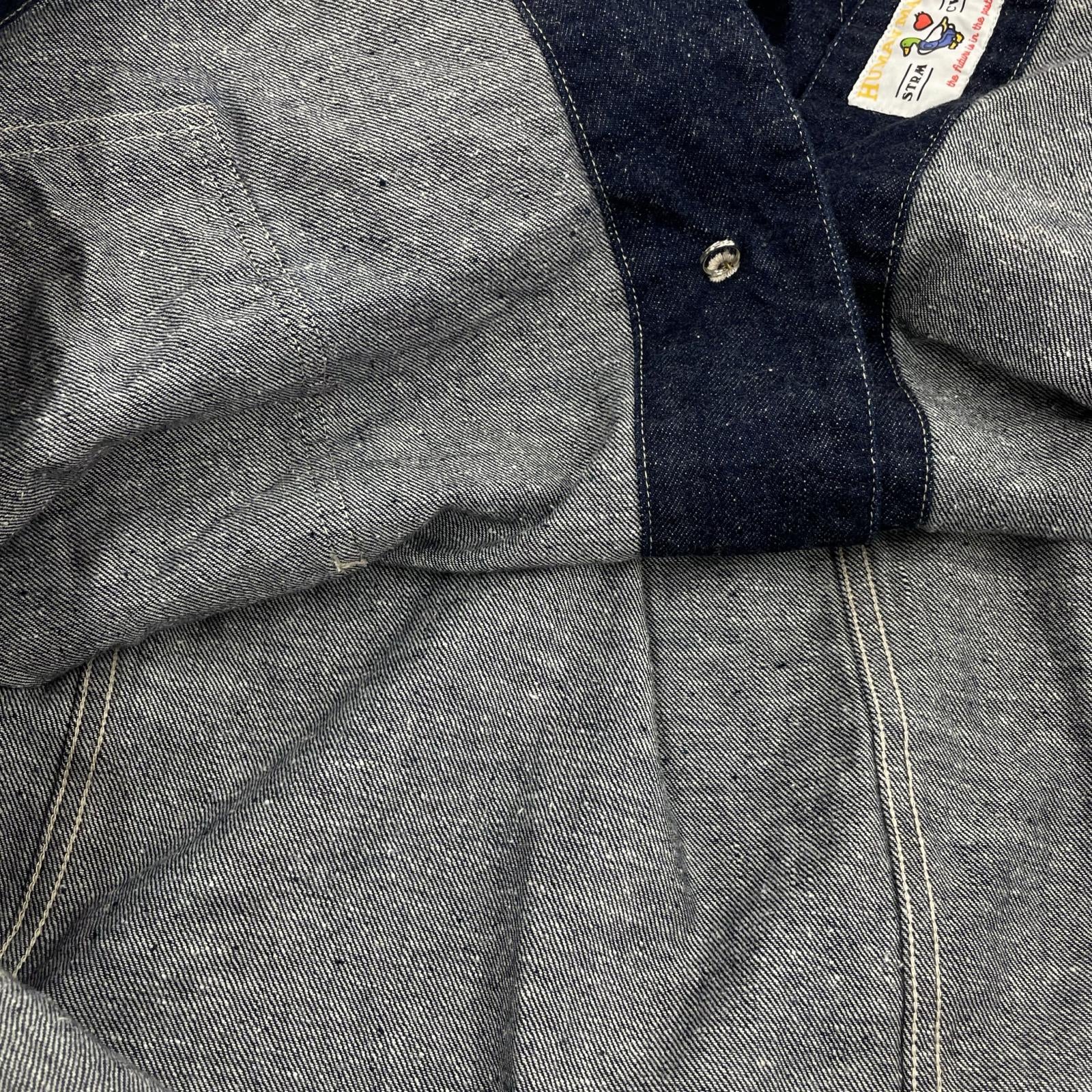 ジャケット HUMAN MADE 25SS DENIM COVERALL JACKET XXL インディゴ ブルー