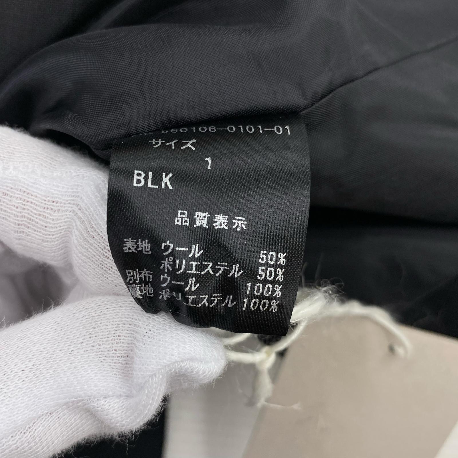 ジャケット blank デザインジャケット 1 黒 ブラック