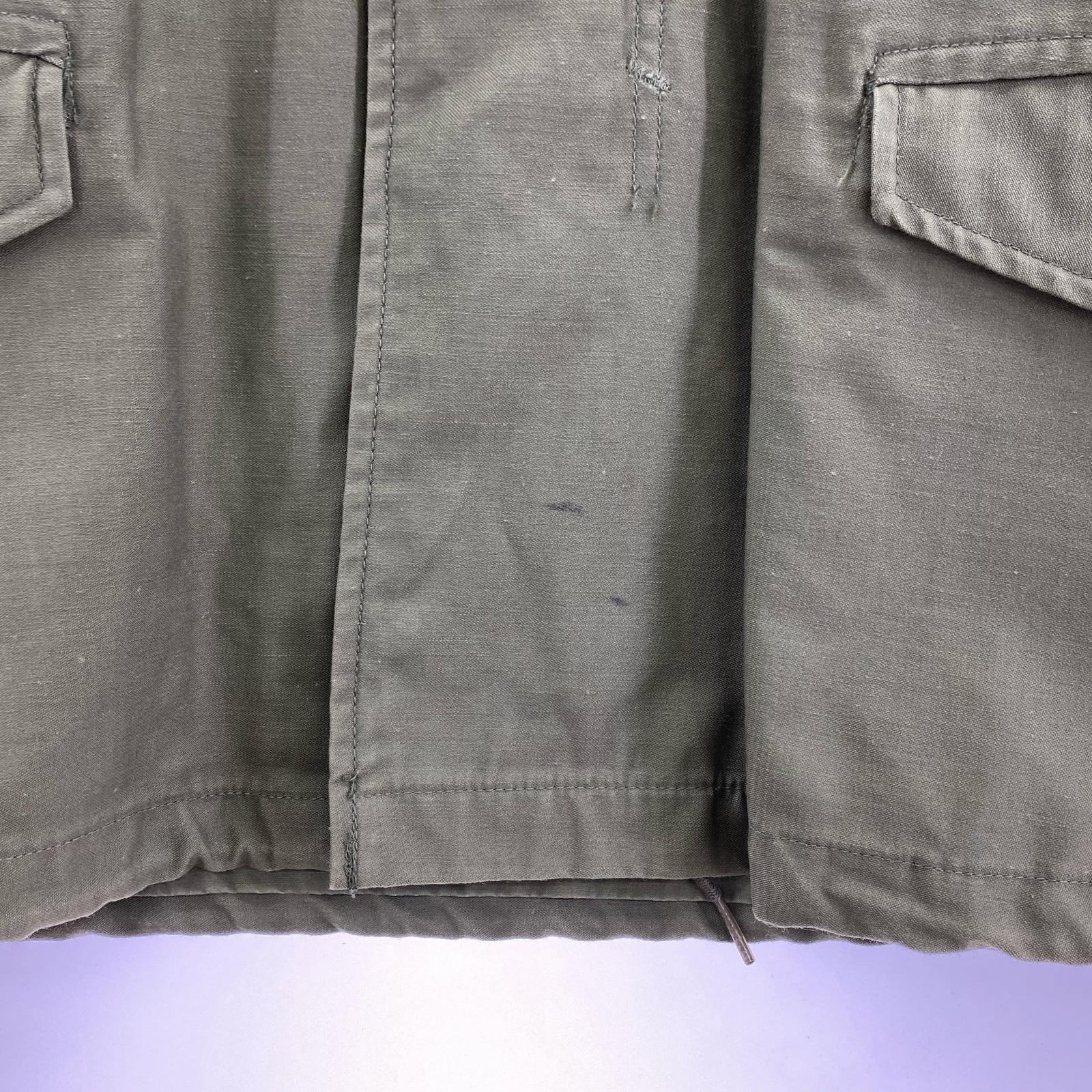 ジャケット 75年製 M-65 3rd フィールドジャケット (S) 緑 S グリーン