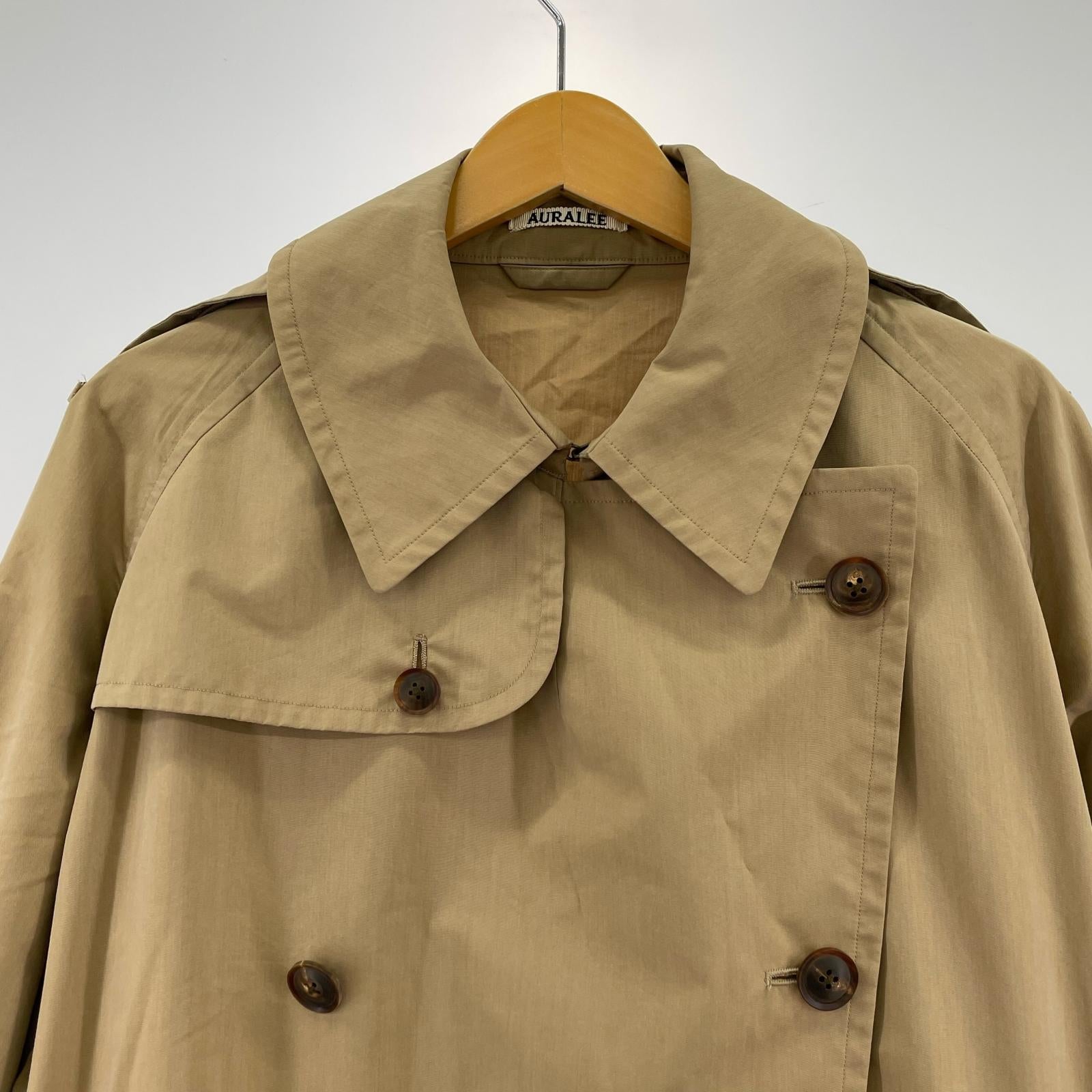 その他アウター FINX POLYESTER BIG TRENCH COAT 3 ベージュ